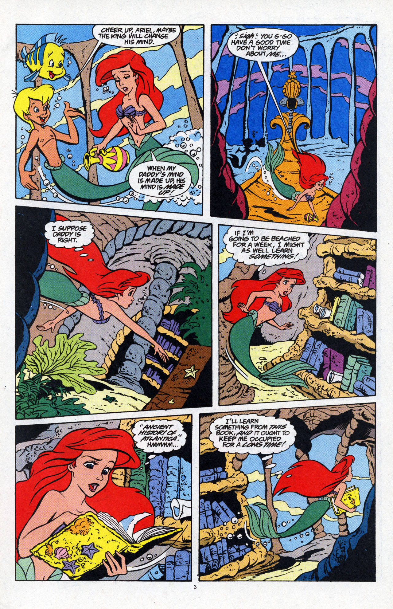 Read online Disney's The Little Mermaid comic -  Issue #12 - 5
