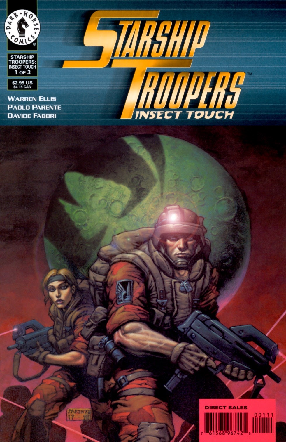 Read online Starship Troopers: Insect Touch comic -  Issue #1 - 1
