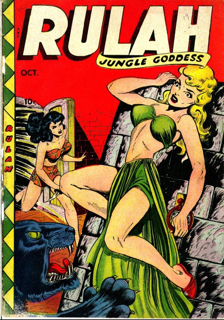 Read online Rulah - Jungle Goddess comic -  Issue #19 - 2