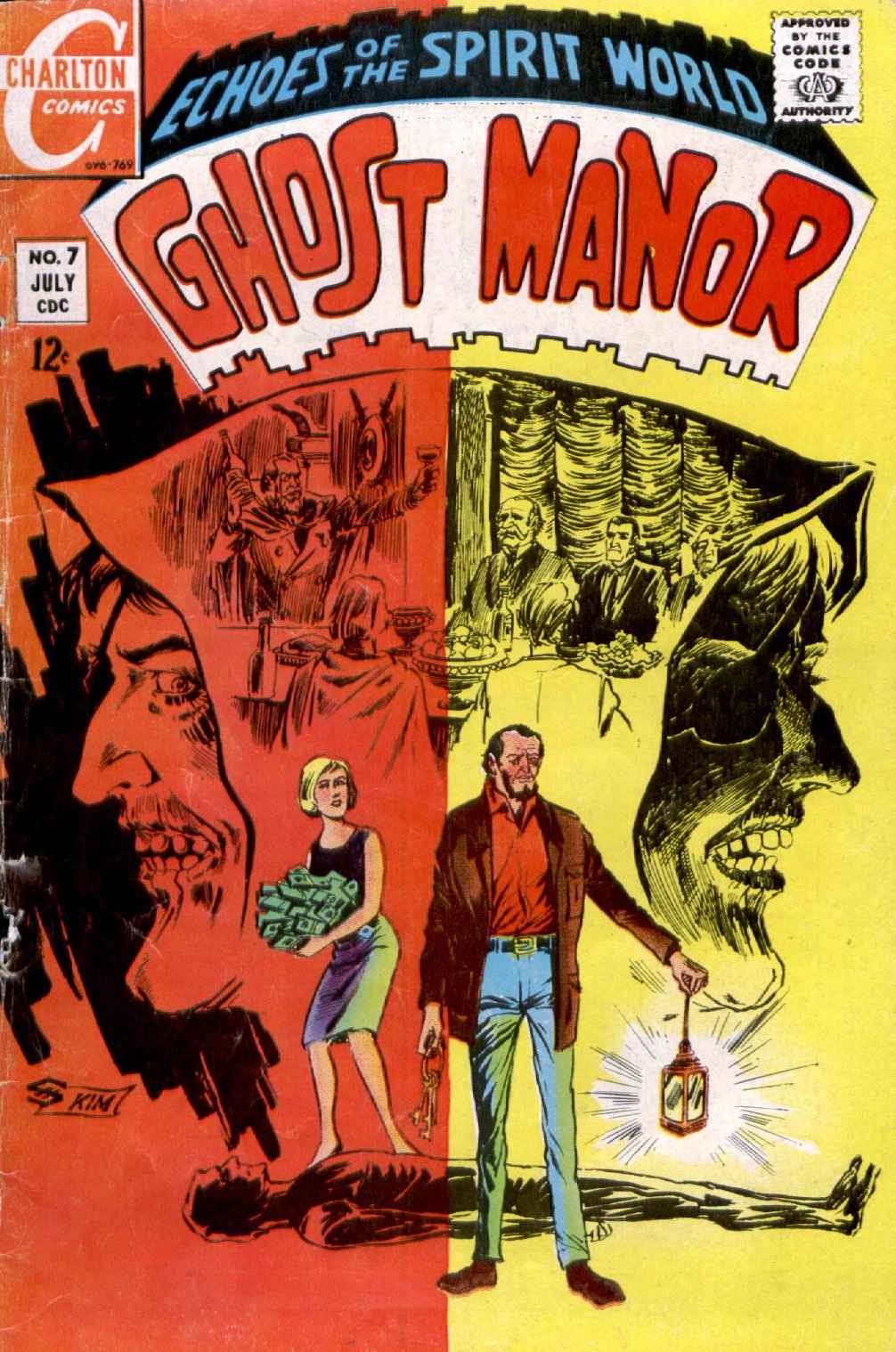 Read online Ghost Manor comic -  Issue #7 - 1