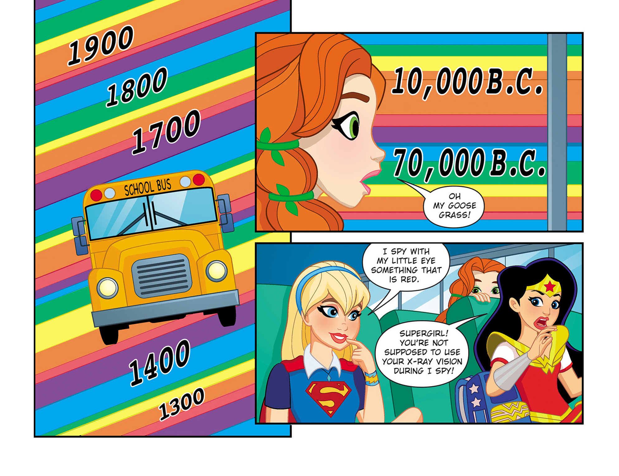 Read online DC Super Hero Girls: Past Times at Super Hero High comic -  Issue #1 - 14