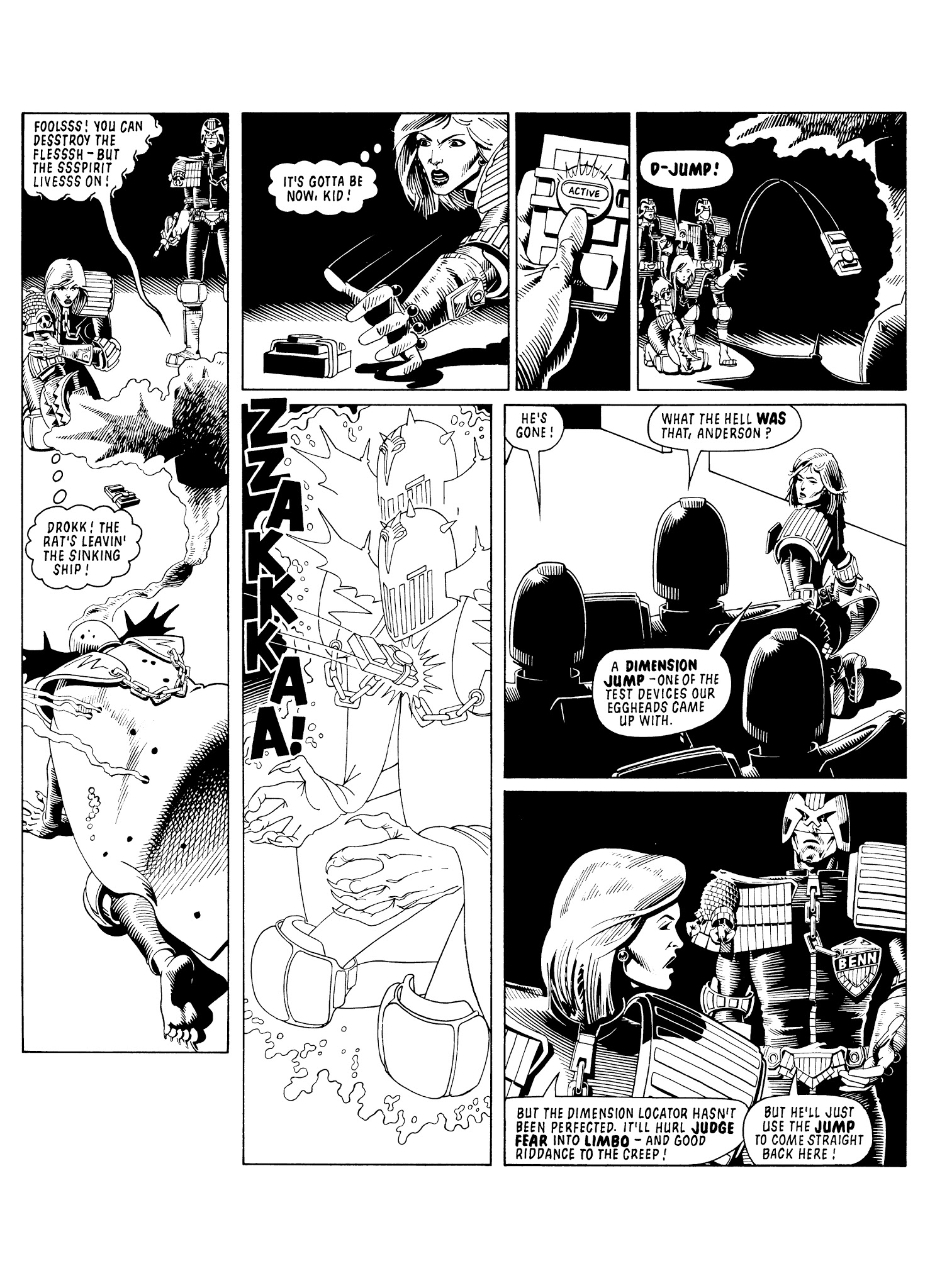 Read online Judge Anderson: The Psi Files comic -  Issue # TPB 1 - 49