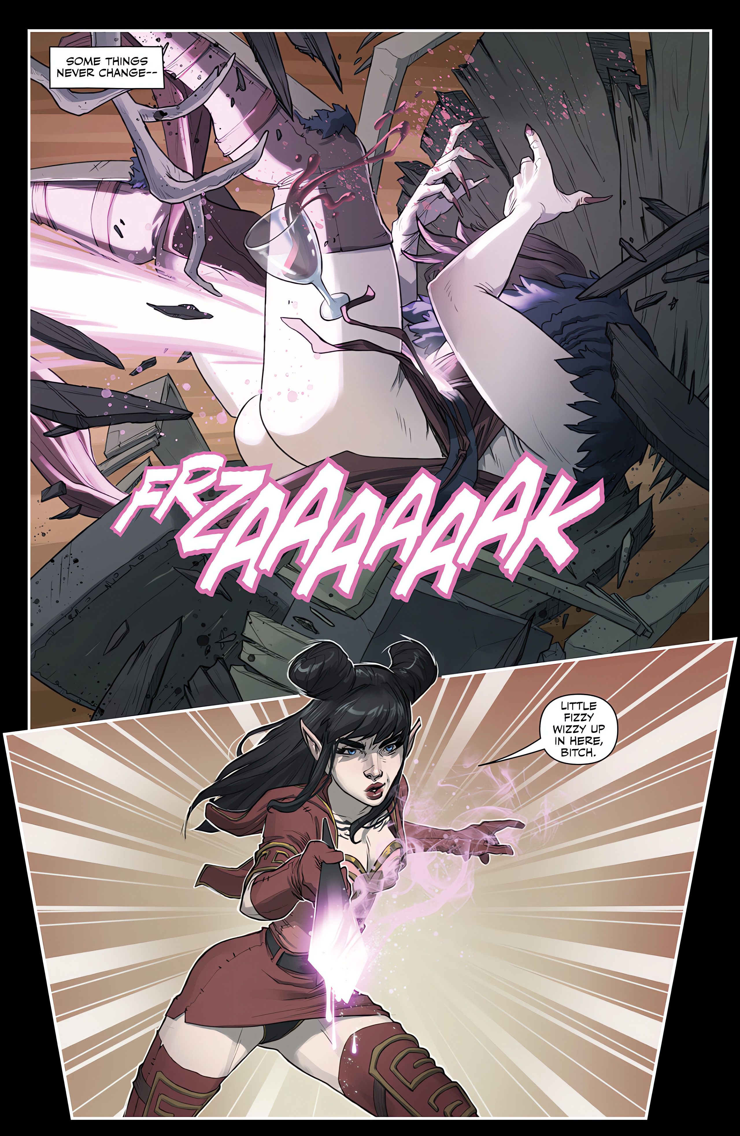 Read online Rat Queens: Sisters Warriors Queens comic -  Issue # TPB - 24