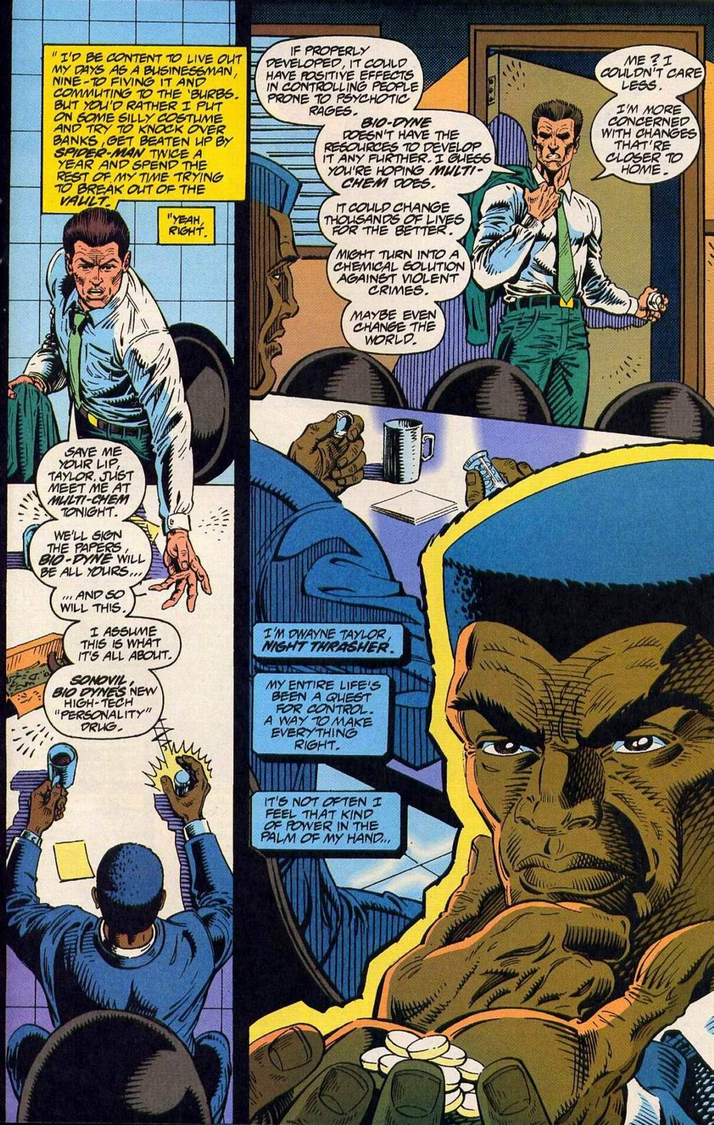 Read online Night Thrasher comic -  Issue #14 - 9