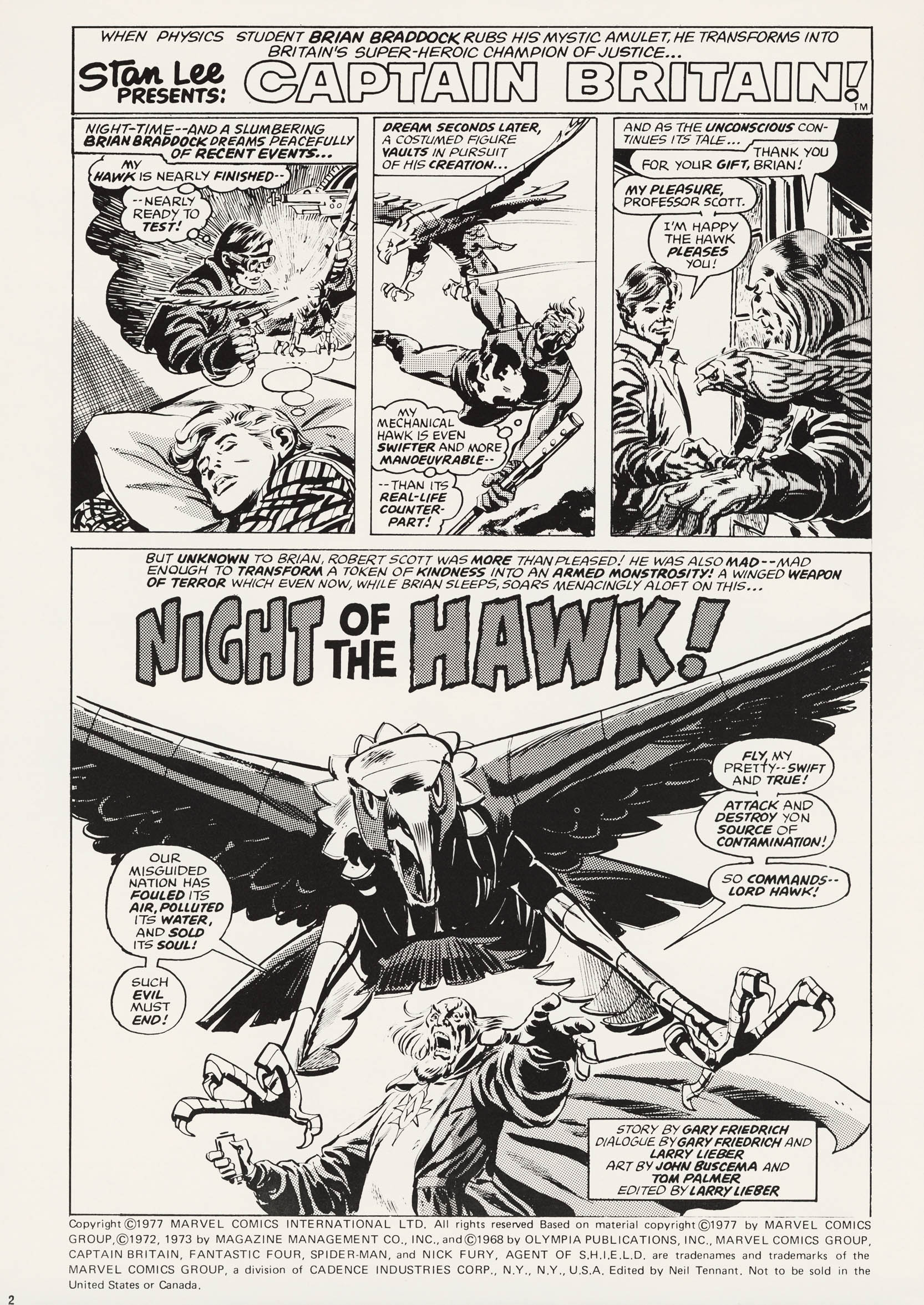 Read online Captain Britain (1976) comic -  Issue #28 - 2