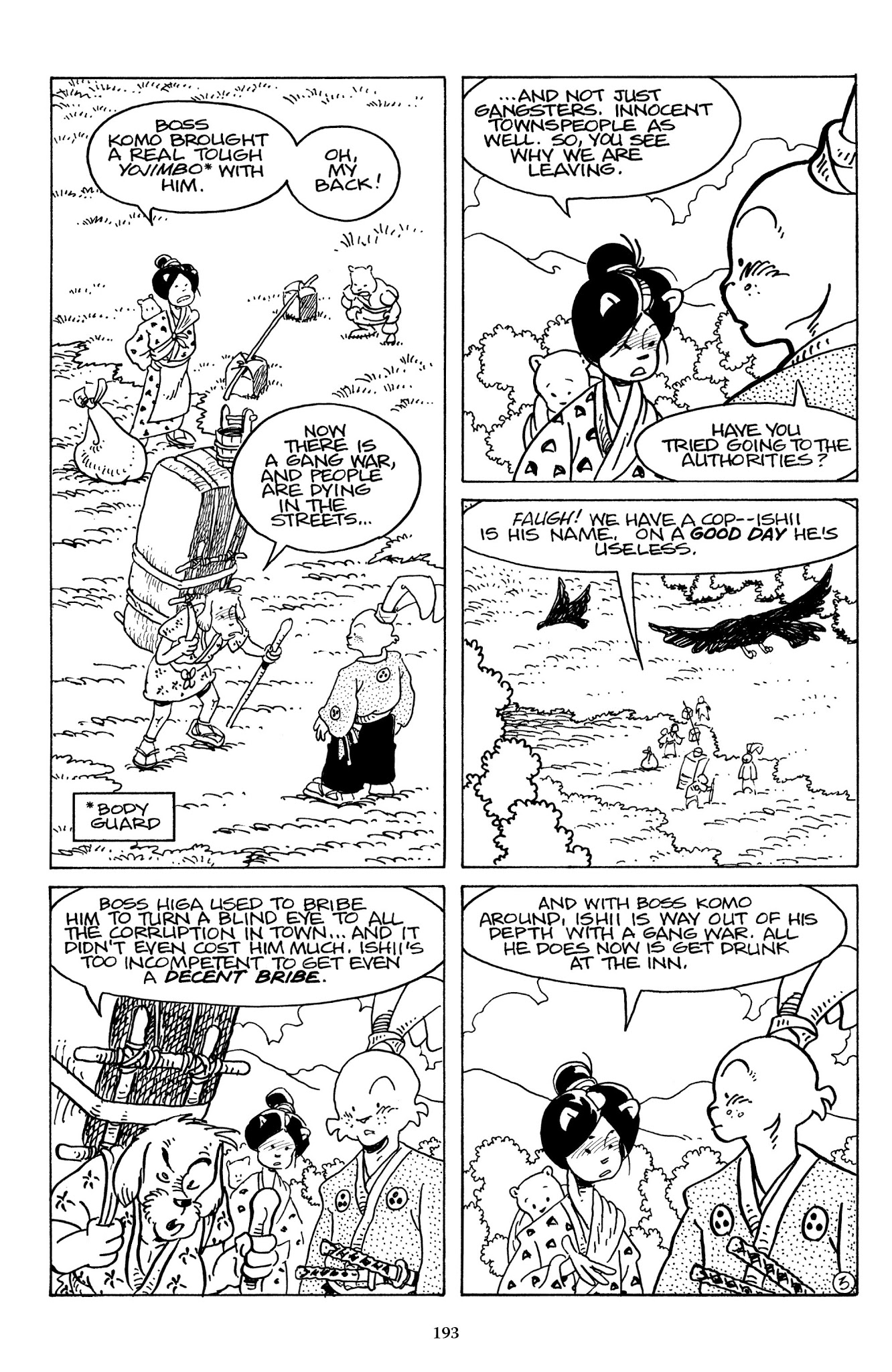 Read online The Usagi Yojimbo Saga comic -  Issue # TPB 7 - 188