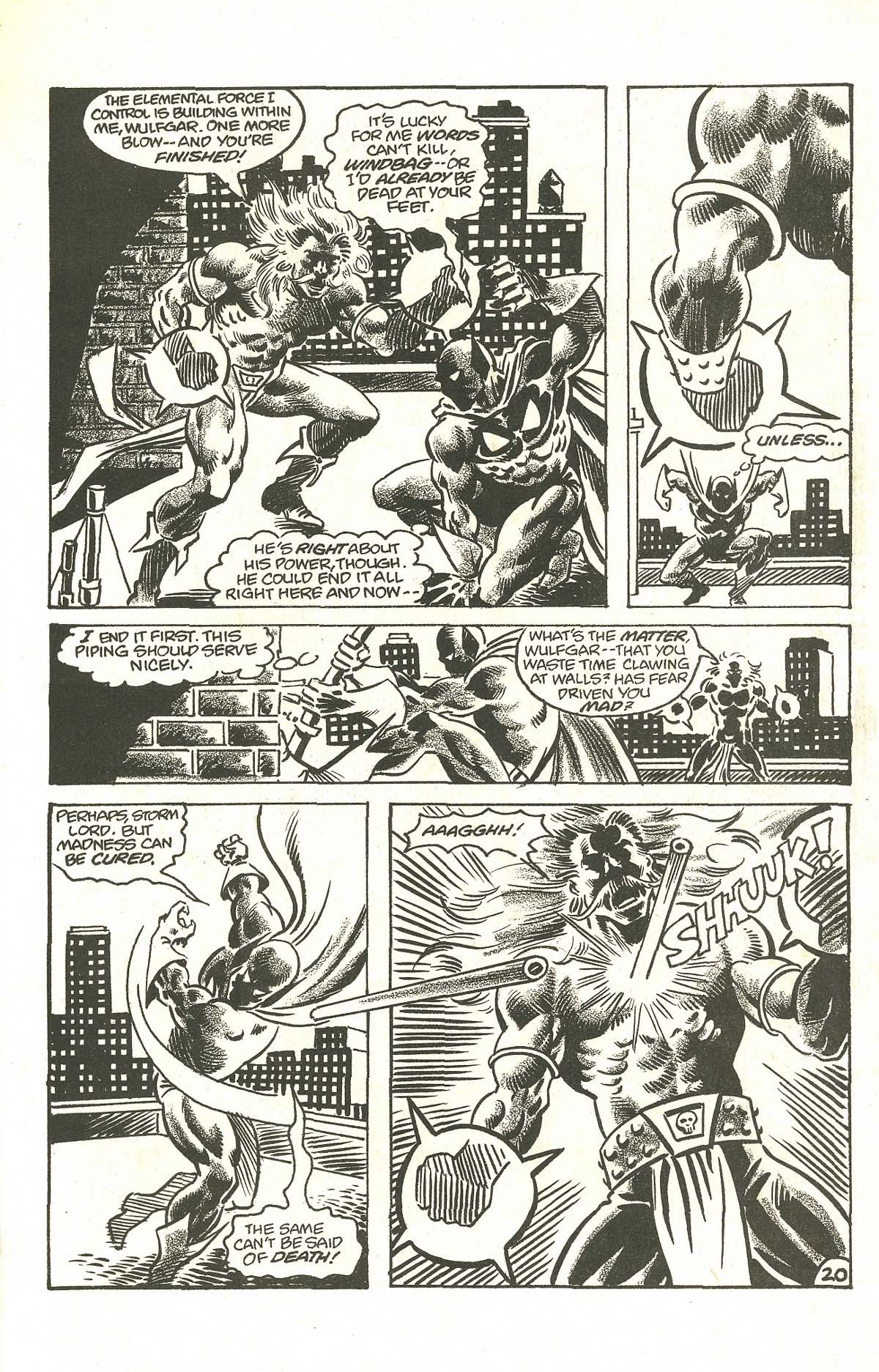 Read online Dark Wolf comic -  Issue #1 - 22