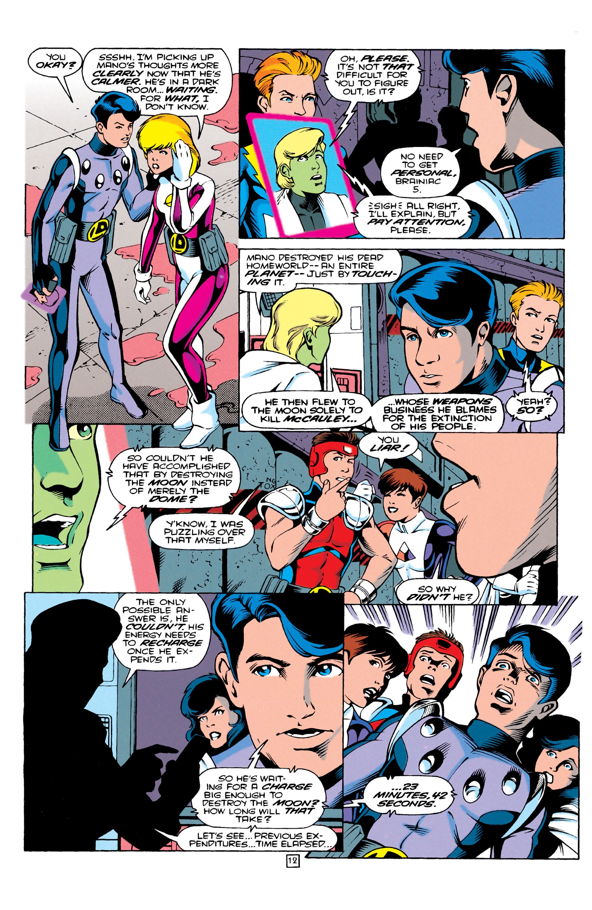 Read online Legionnaires comic -  Issue #20 - 13