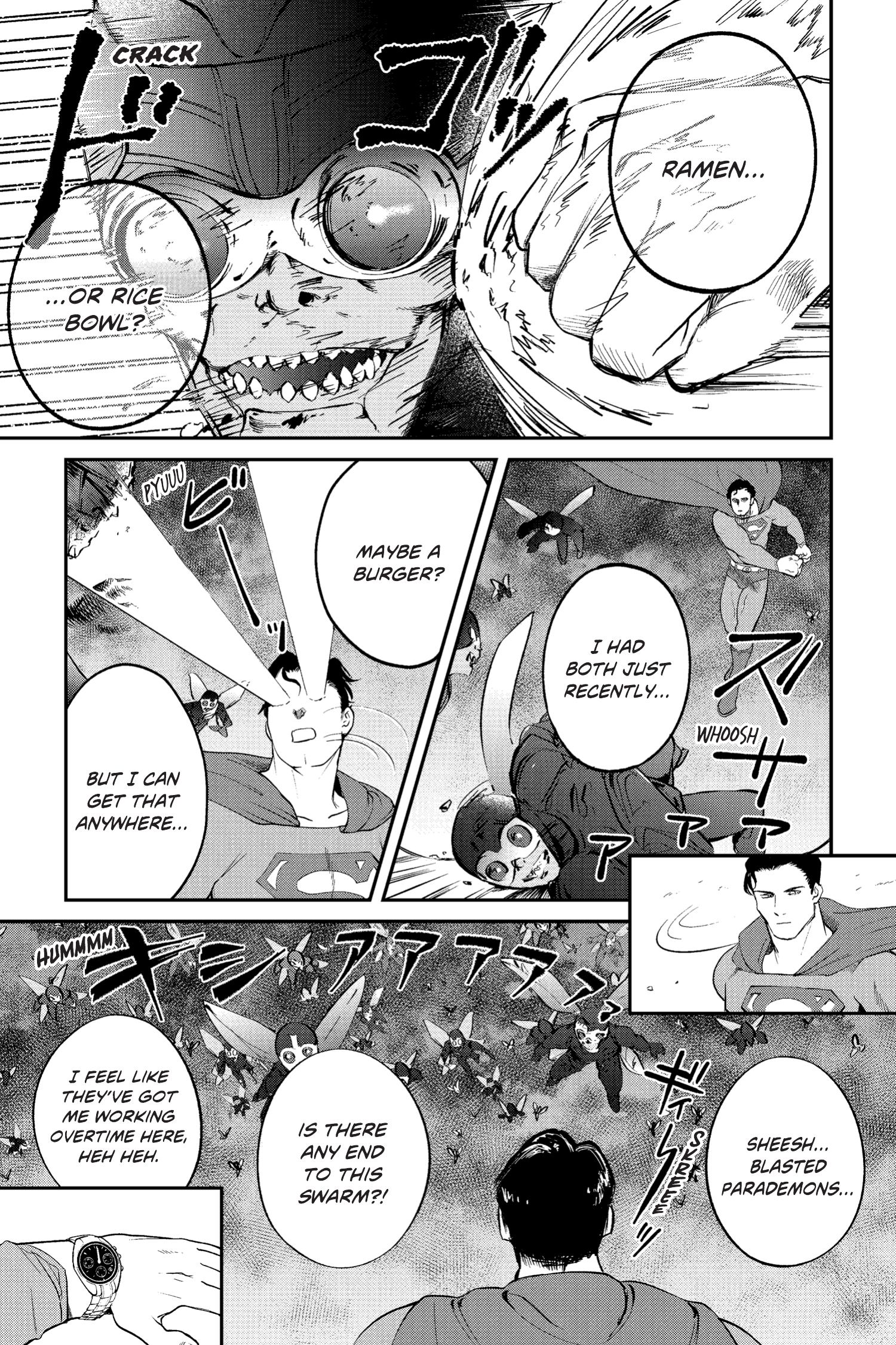 Read online Superman vs. Meshi comic -  Issue #7 - 4