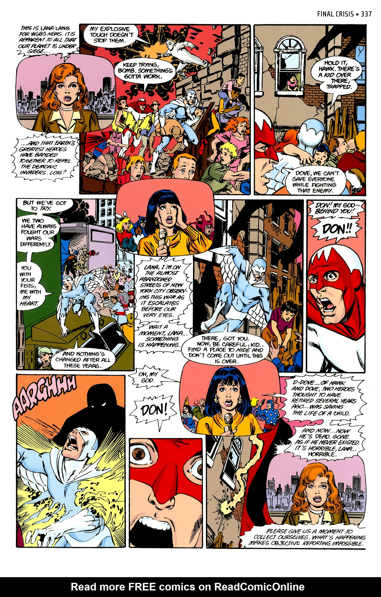 Read online Crisis on Infinite Earths (1985) comic -  Issue # _Absolute Edition 2 - 138