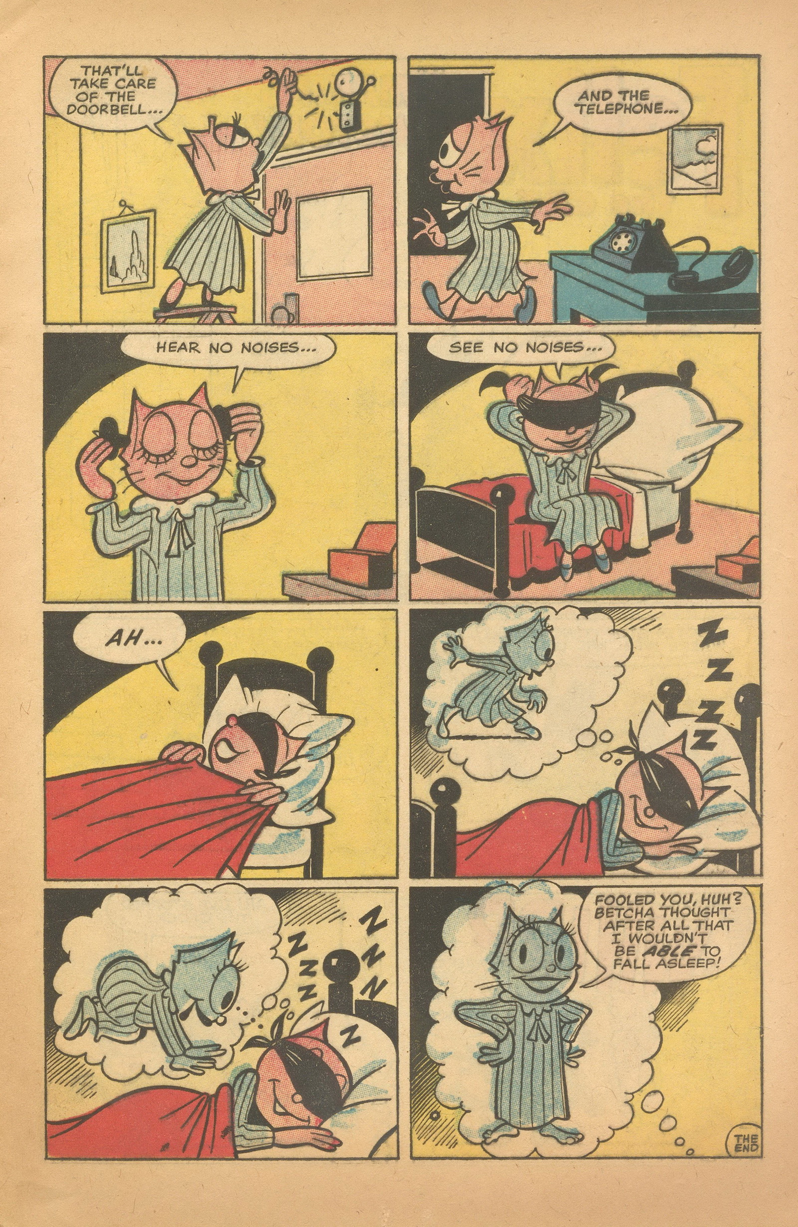 Read online Felix the Cat (1955) comic -  Issue #95 - 11
