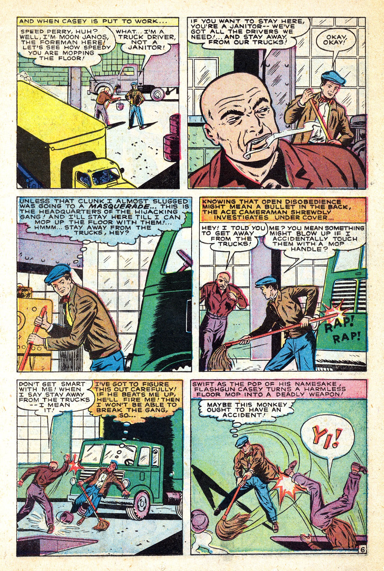 Read online Casey Crime Photographer comic -  Issue #4 - 19