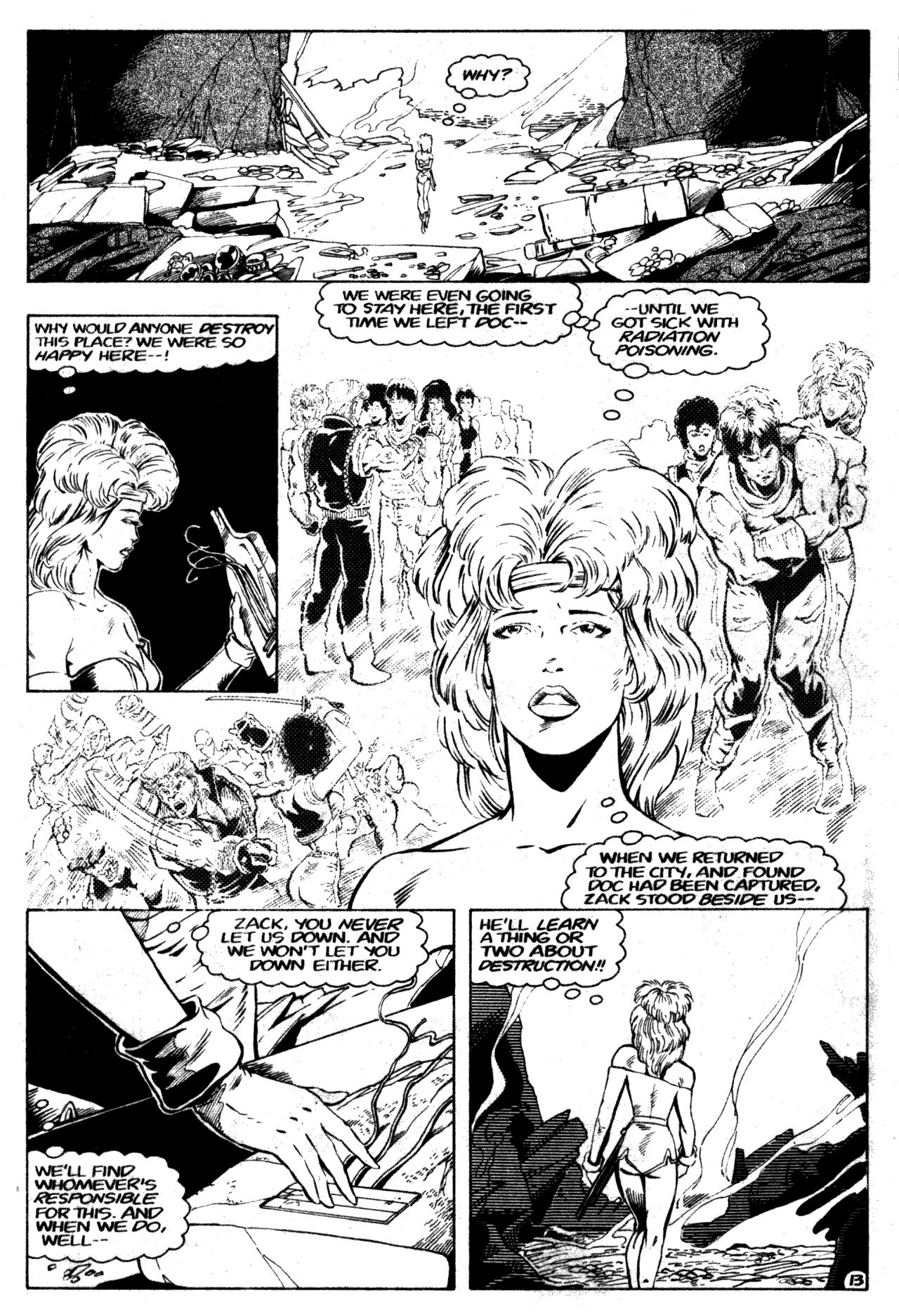 Read online Ex-Mutants (1986) comic -  Issue #7 - 19