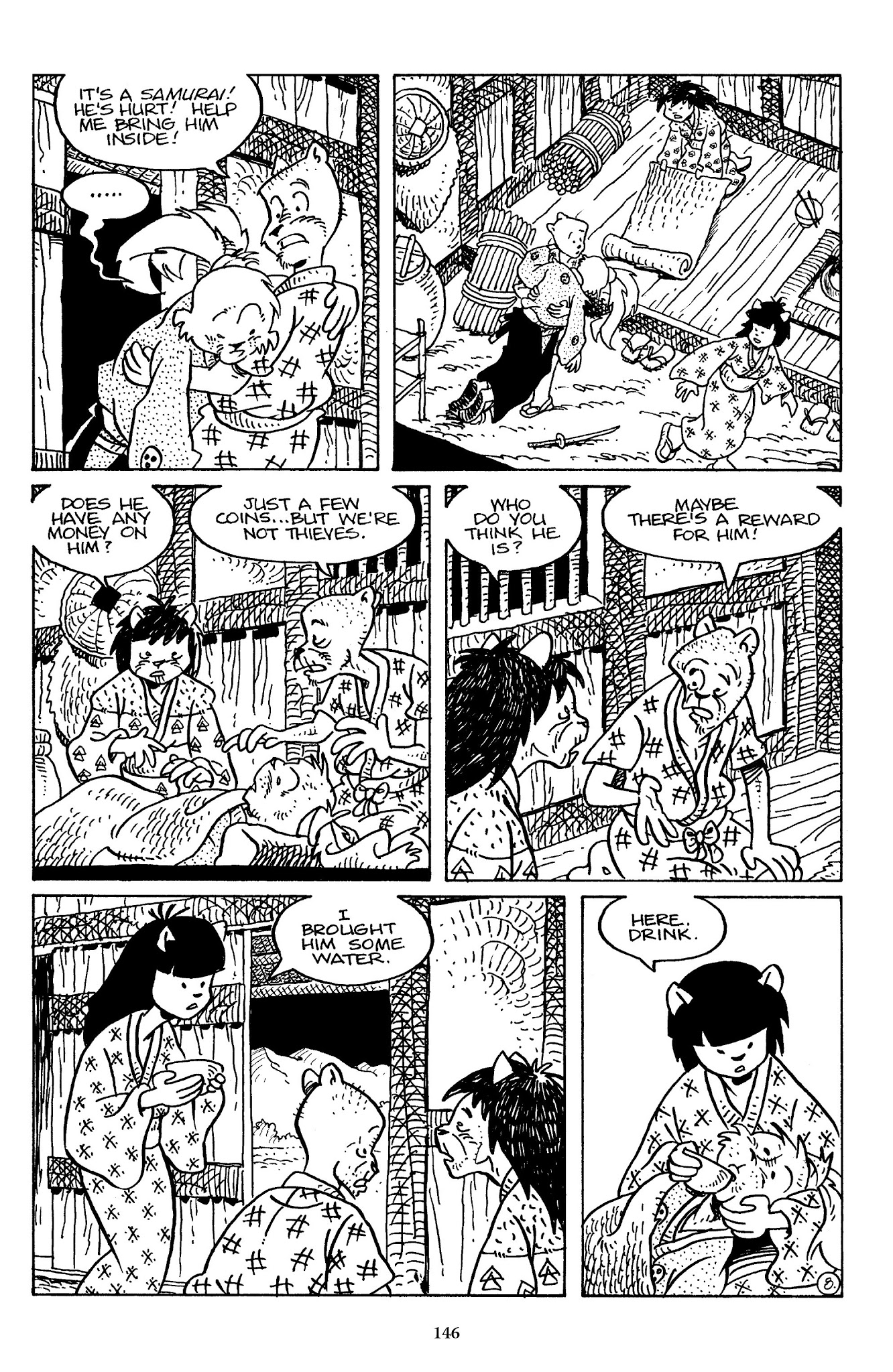 Read online The Usagi Yojimbo Saga comic -  Issue # TPB 7 - 142