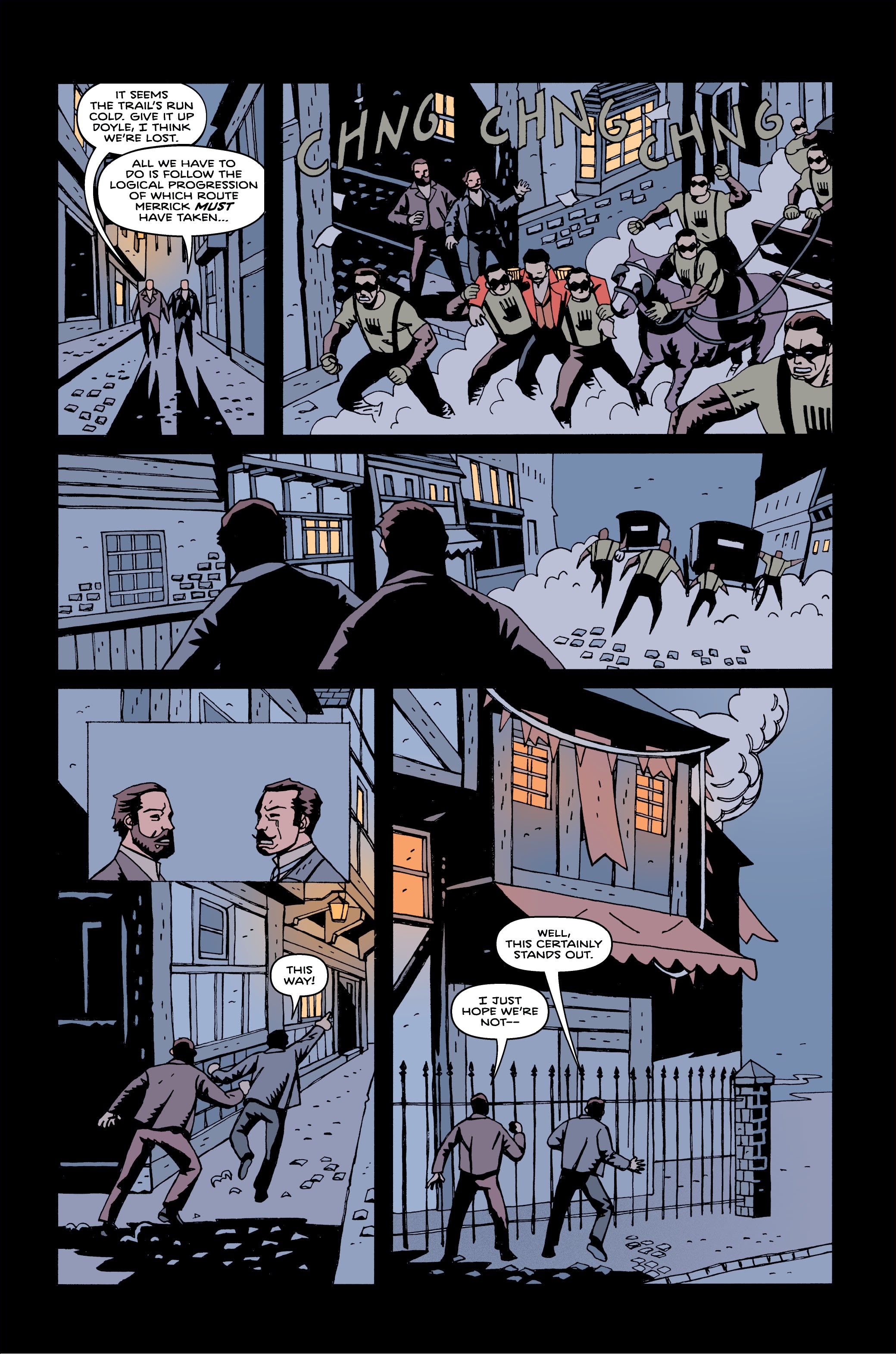 Read online Merrick: The Sensational Elephantman comic -  Issue #11 - 26