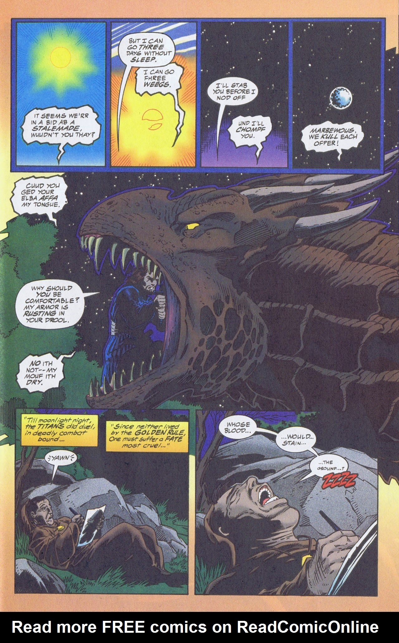 Read online Dragonheart comic -  Issue #2 - 23