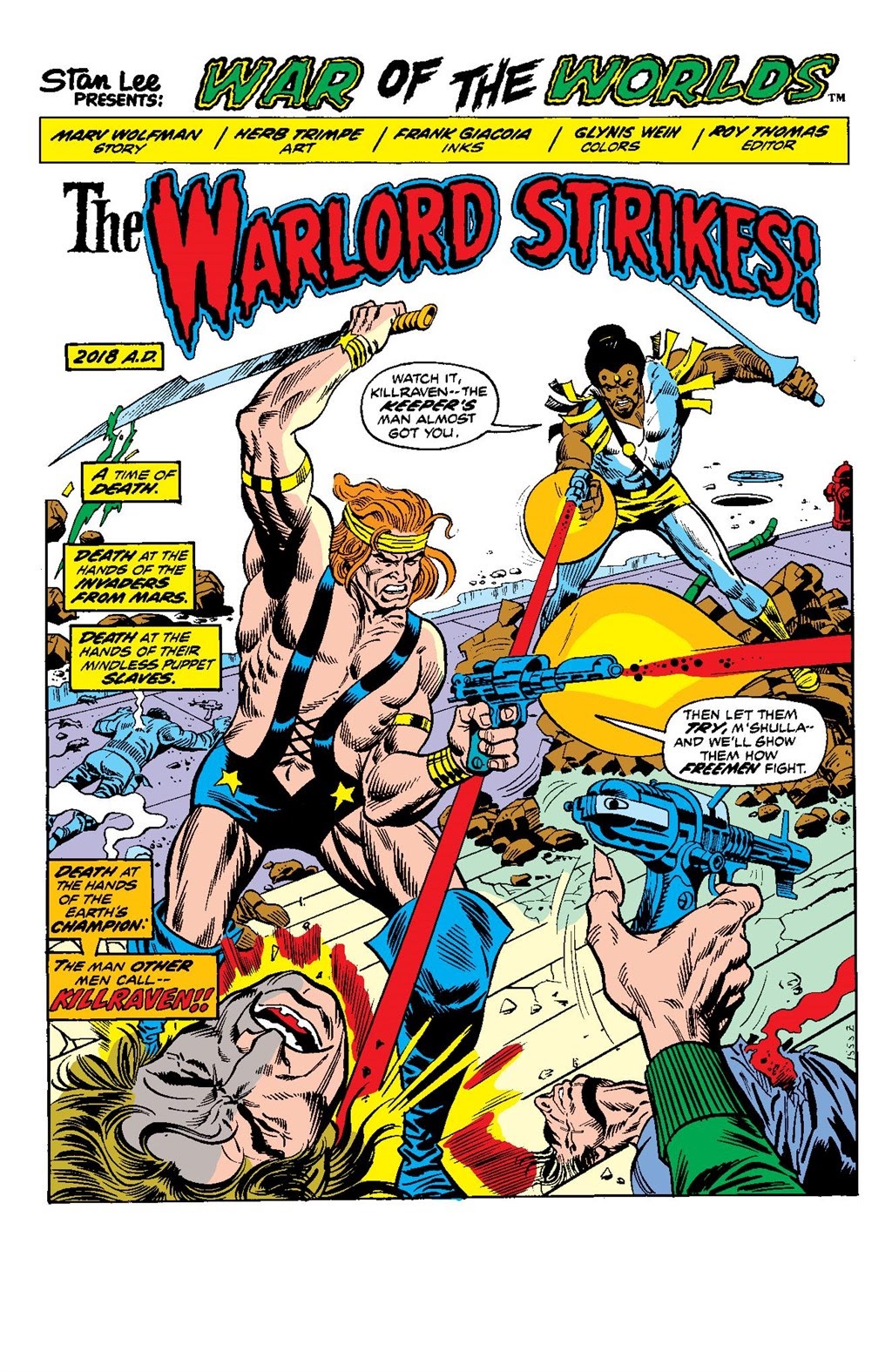 Read online Killraven Epic Collection: Warrior of the Worlds comic -  Issue # TPB (Part 1) - 47