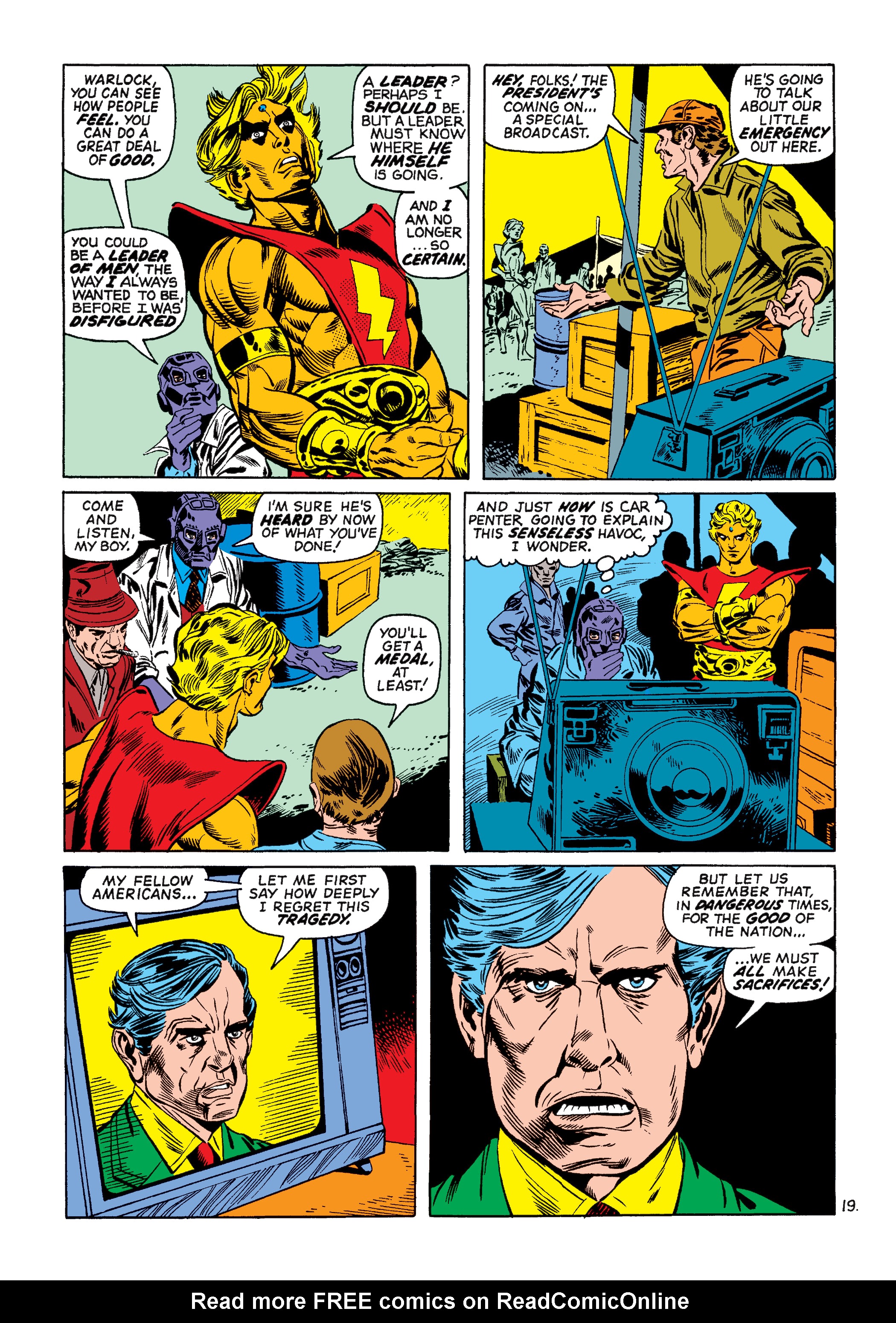 Read online Marvel Masterworks: Warlock comic -  Issue # TPB 1 (Part 2) - 58