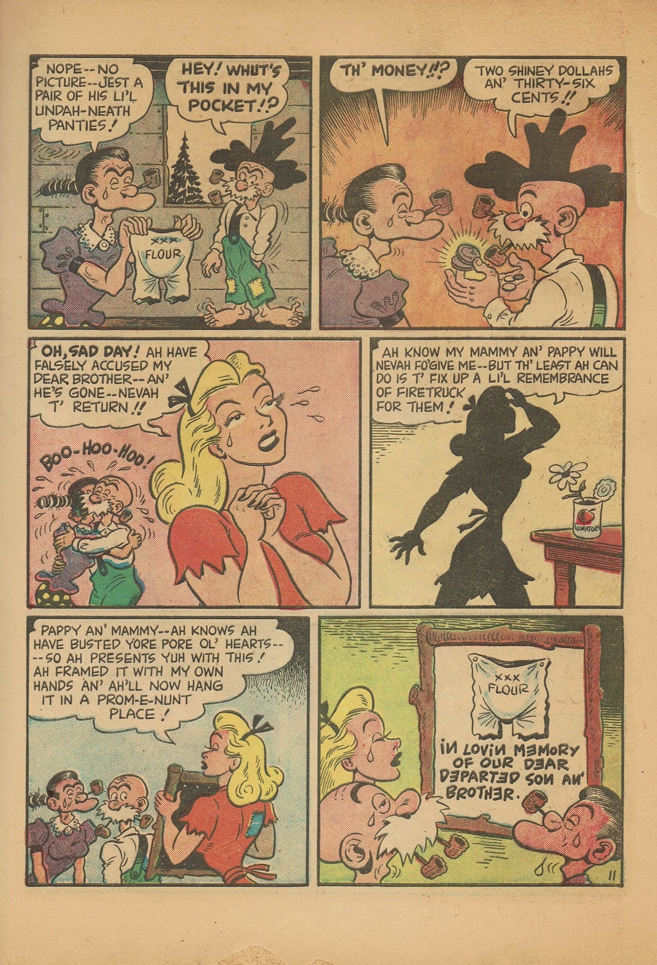 Read online Babe (1948) comic -  Issue #2 - 13