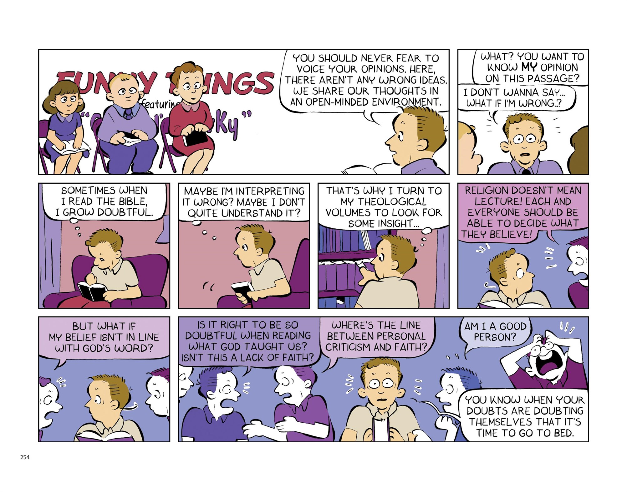Read online Funny Things: A Comic Strip Biography of Charles M. Schulz comic -  Issue # TPB (Part 3) - 57