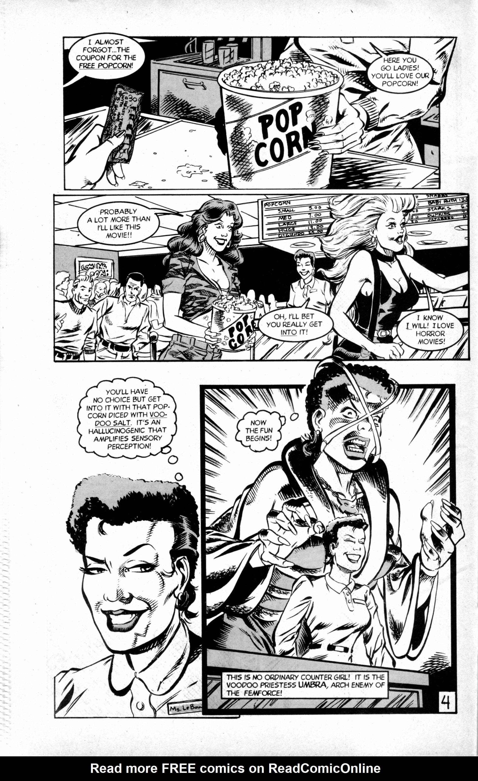 Read online Jungle Girls (1988) comic -  Issue #13 - 6