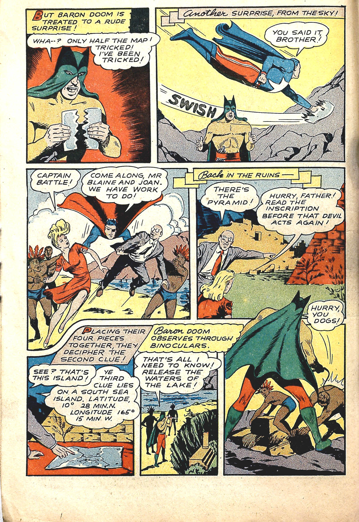 Read online Captain Battle Comics comic -  Issue #3 - 9