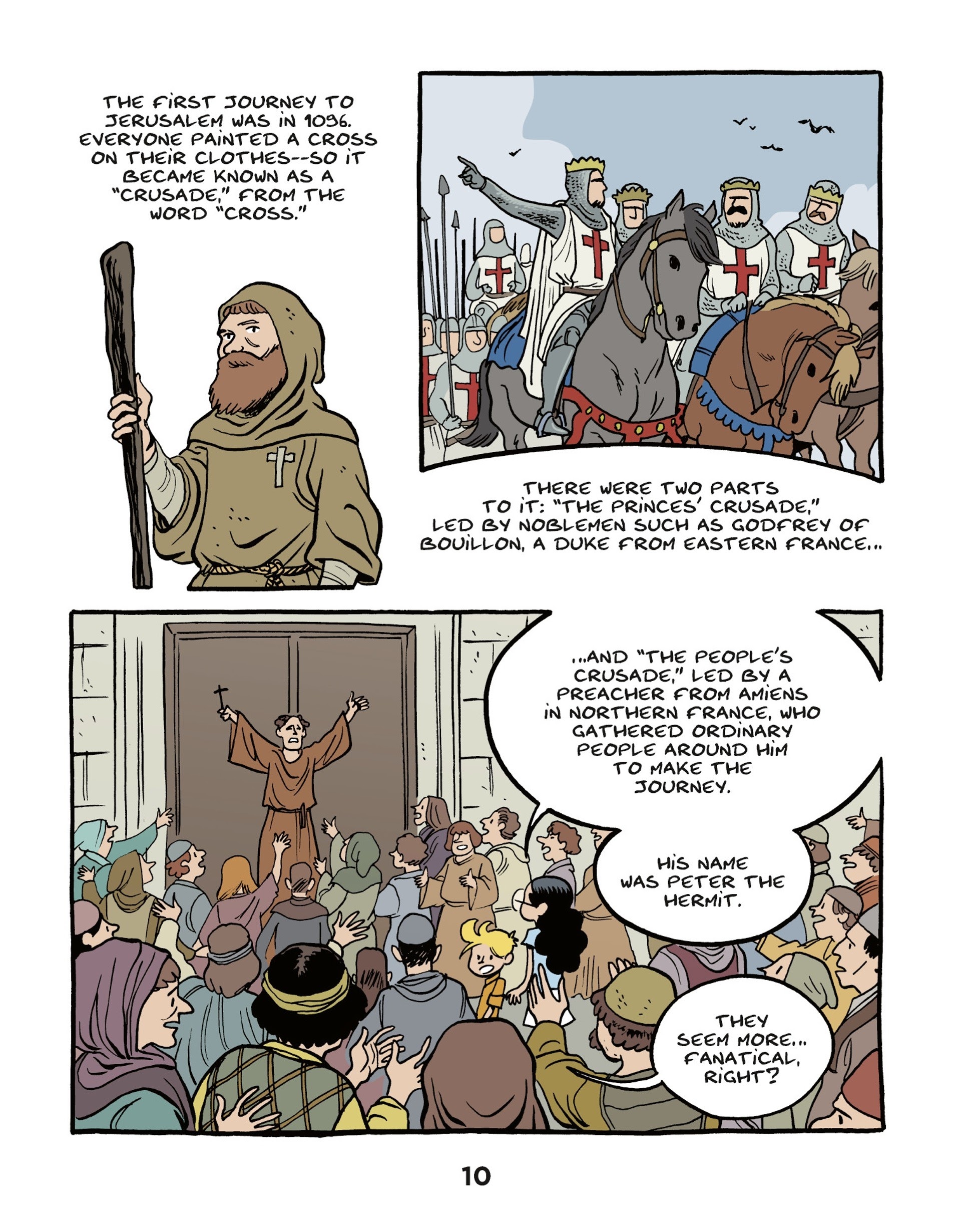 Read online On The History Trail With Ariane & Nino comic -  Issue #3 - 10