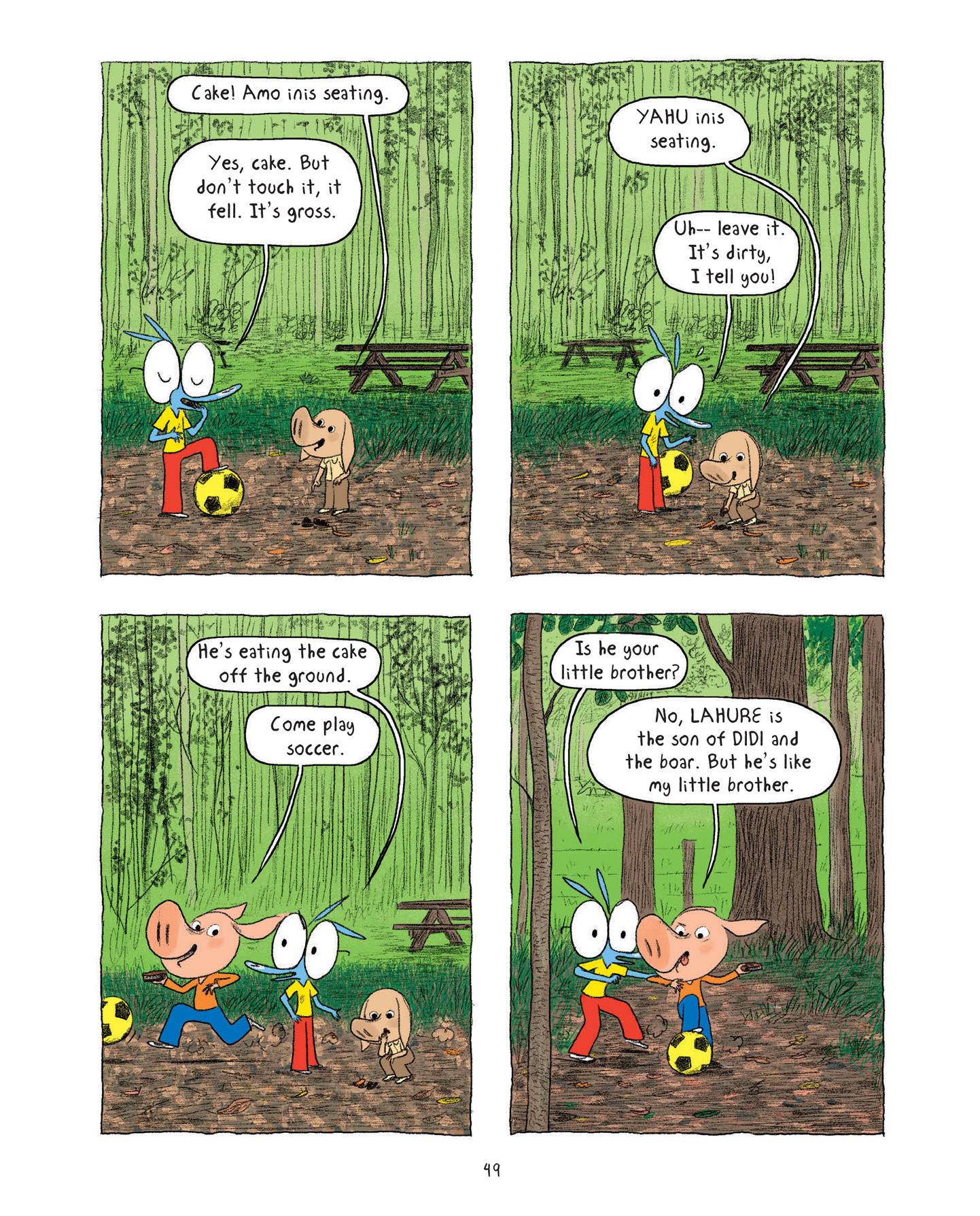 Read online Ariol comic -  Issue # TPB 5 - 51