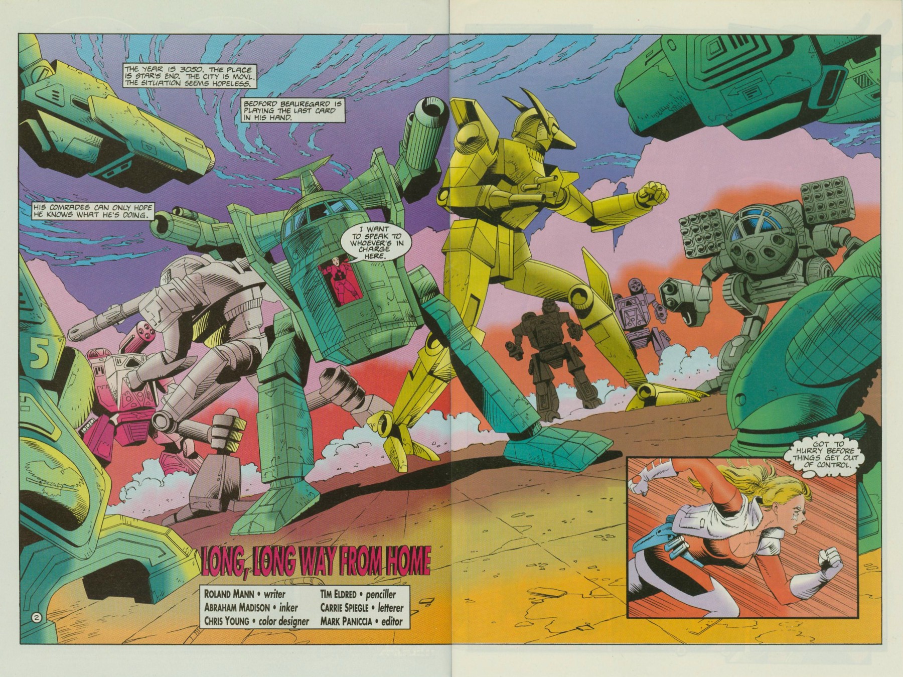 Read online Battletech: Fallout comic -  Issue #2 - 4