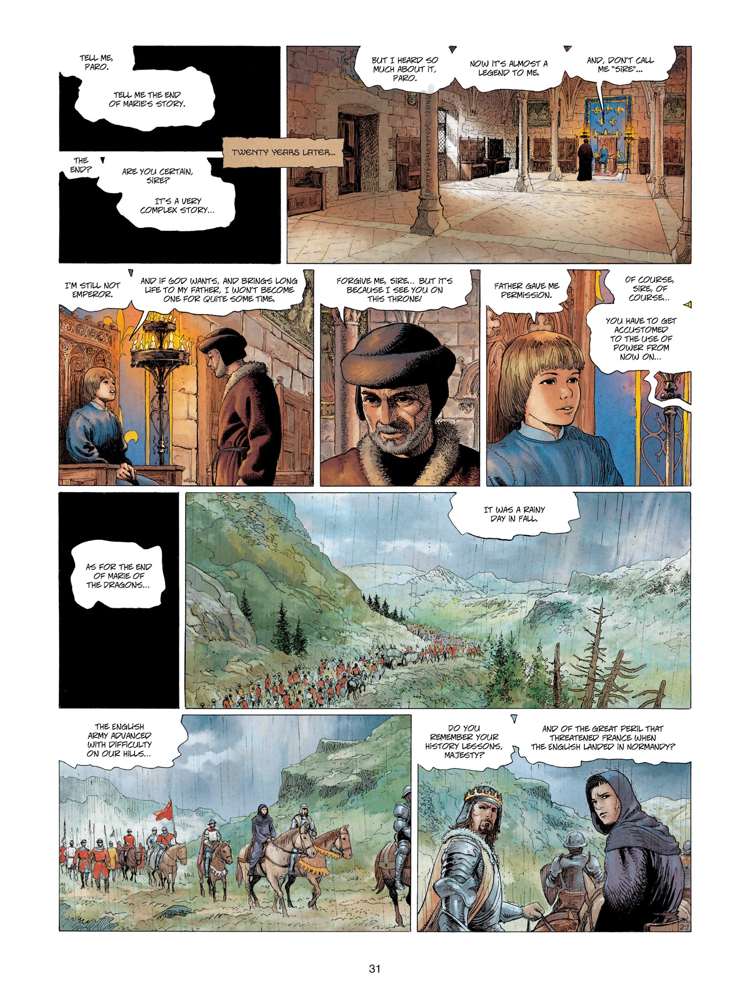 Read online Marie of the Dragons comic -  Issue #5 - 31