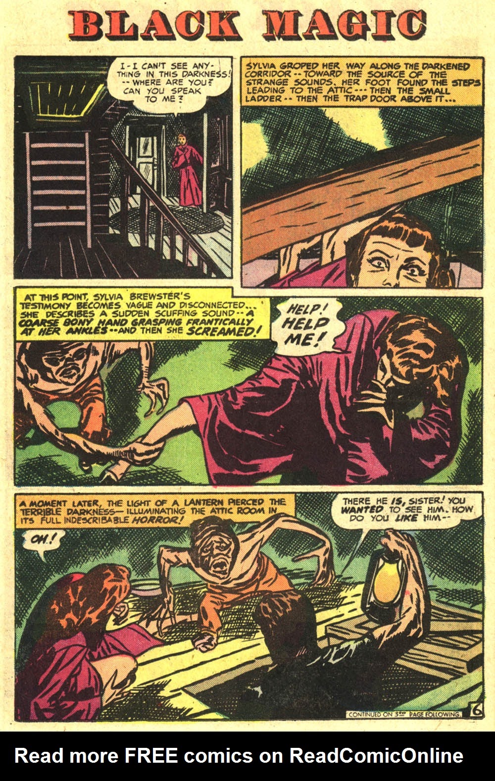 Read online Black Magic (1973) comic -  Issue #7 - 21
