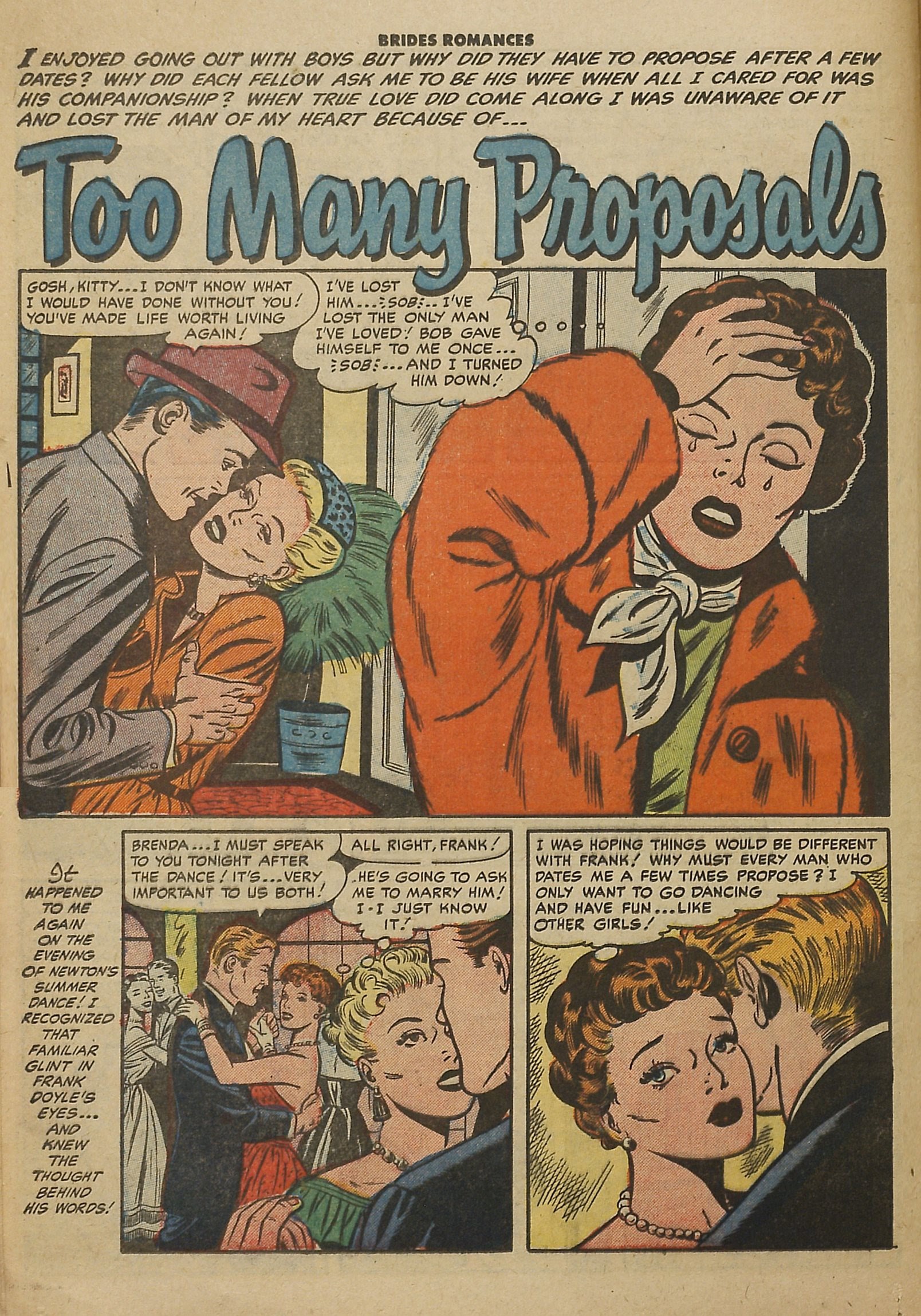 Read online Brides Romances comic -  Issue #7 - 12