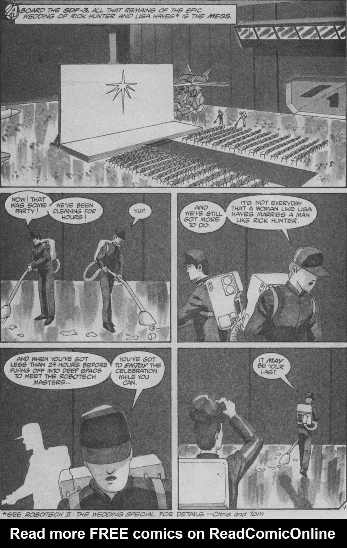 Read online Robotech II: The Sentinels - The Marriage of Rick Hunter and Lisa Hayes comic -  Issue # TPB 3 - 9