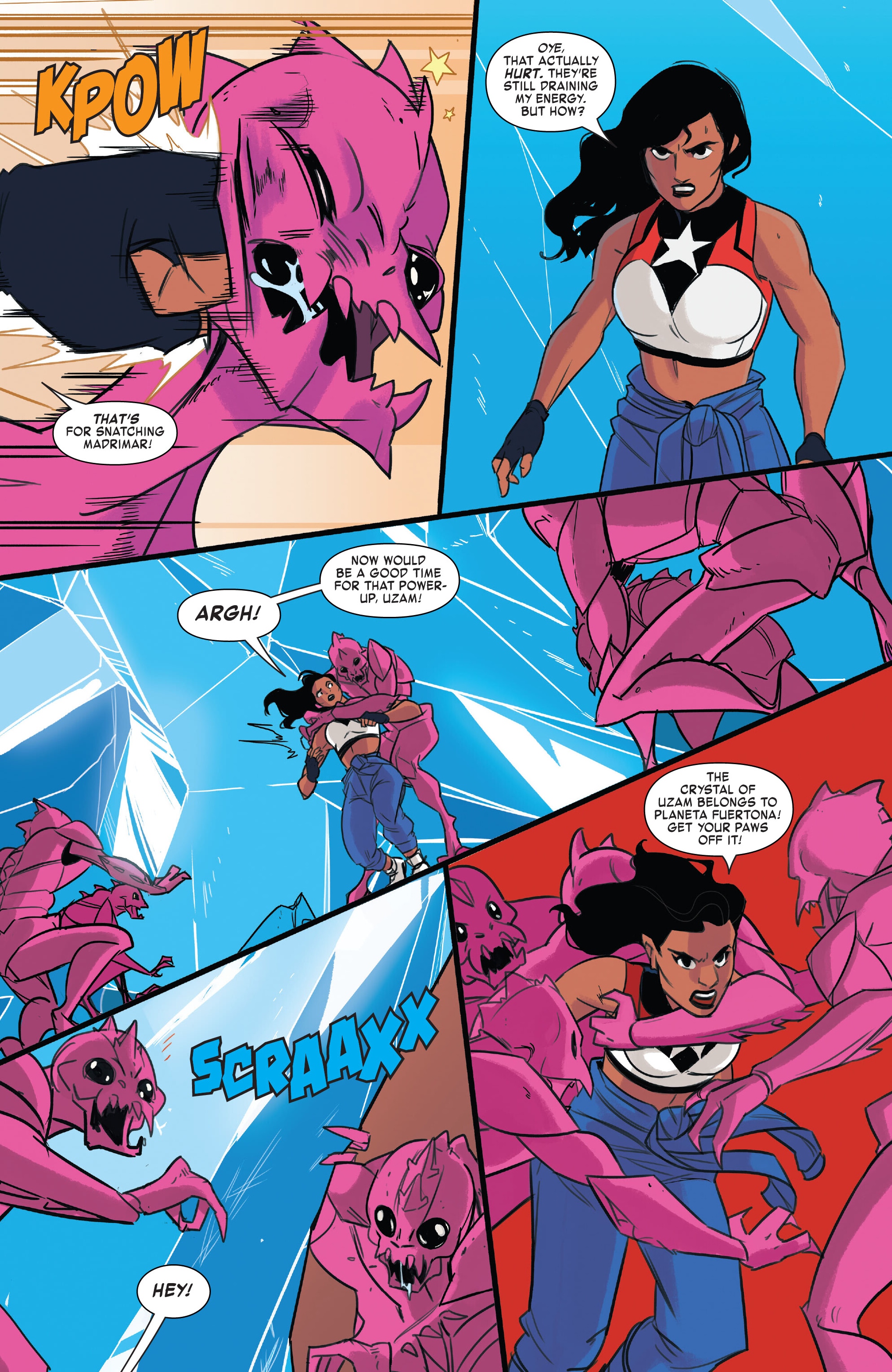 Read online Marvel-Verse: America Chavez comic -  Issue # TPB - 106