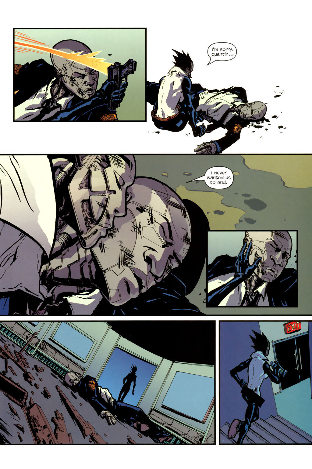 Read online NYC Mech: beta LOVE comic -  Issue #6 - 23