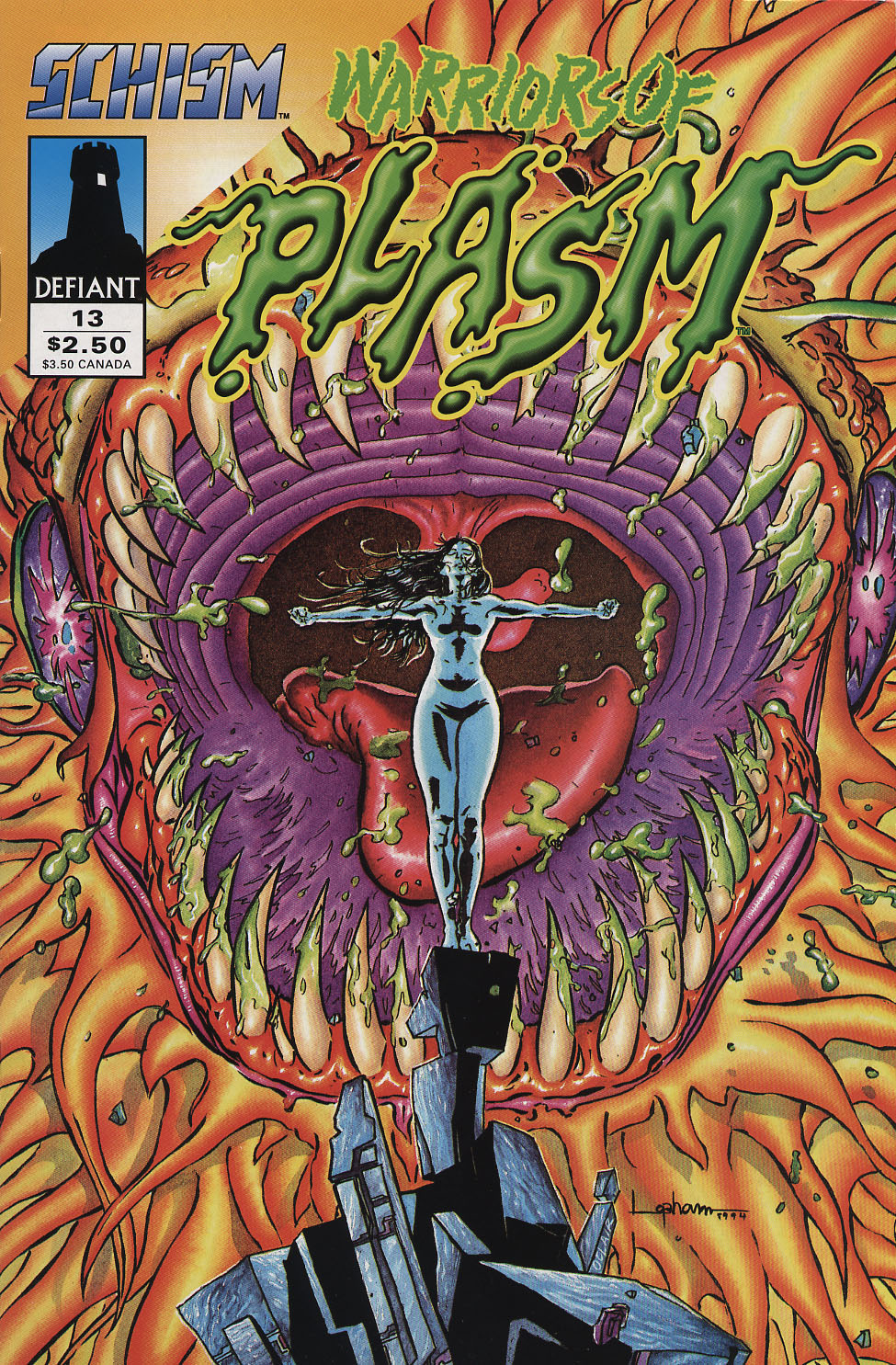 Read online Warriors of Plasm comic -  Issue #13 - 1