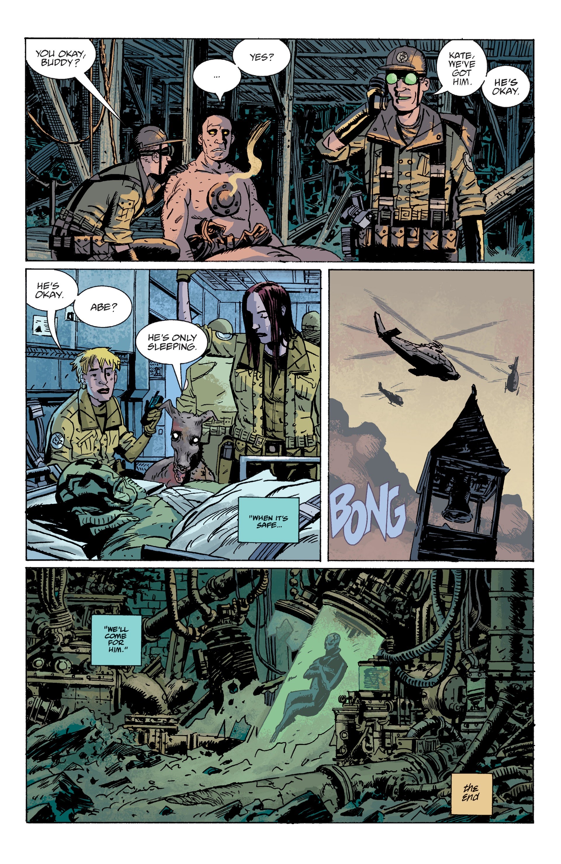 Read online Hellboy Universe Essentials: B.P.R.D. comic -  Issue # TPB - 136