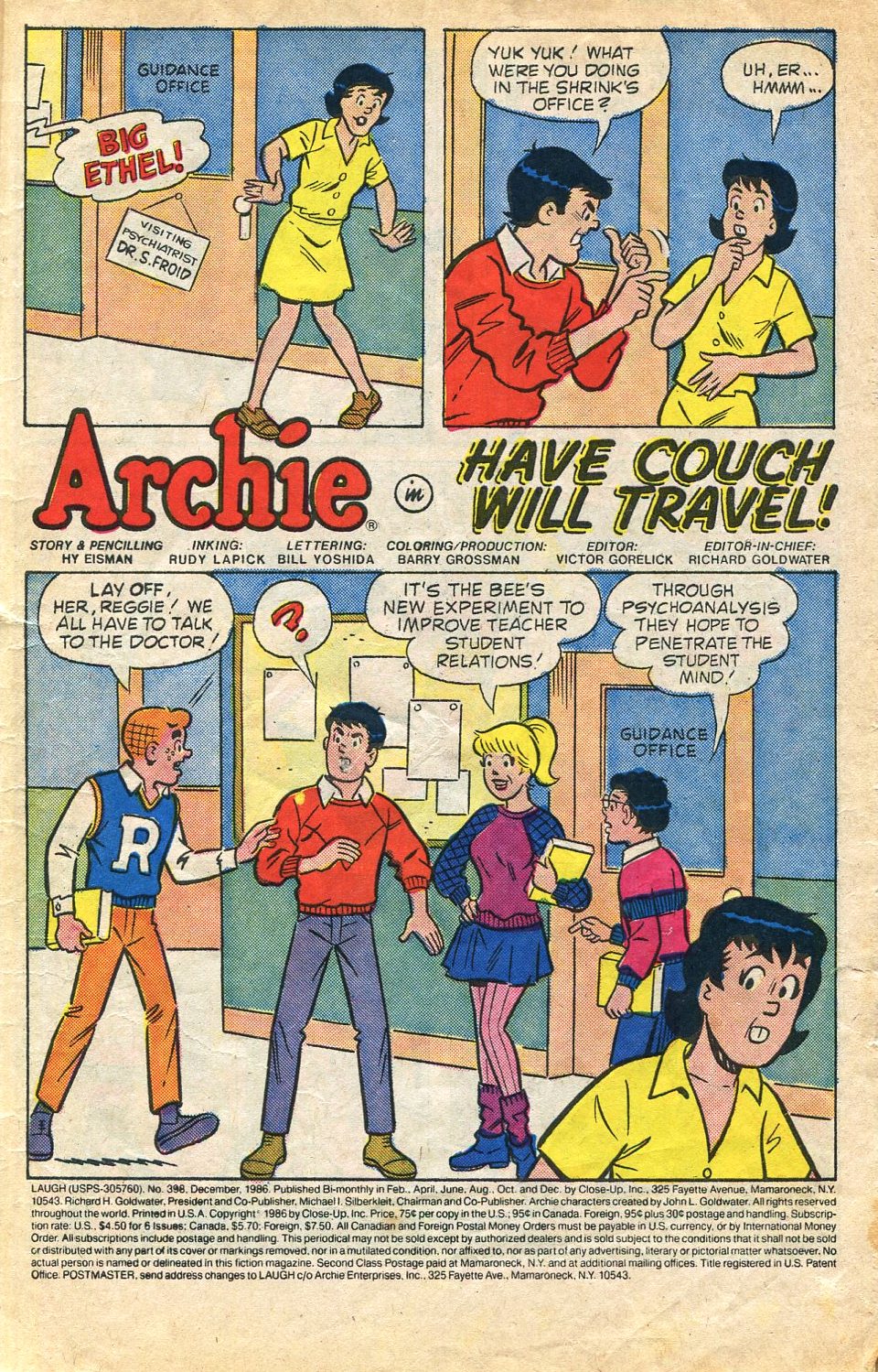 Read online Laugh (Comics) comic -  Issue #398 - 3