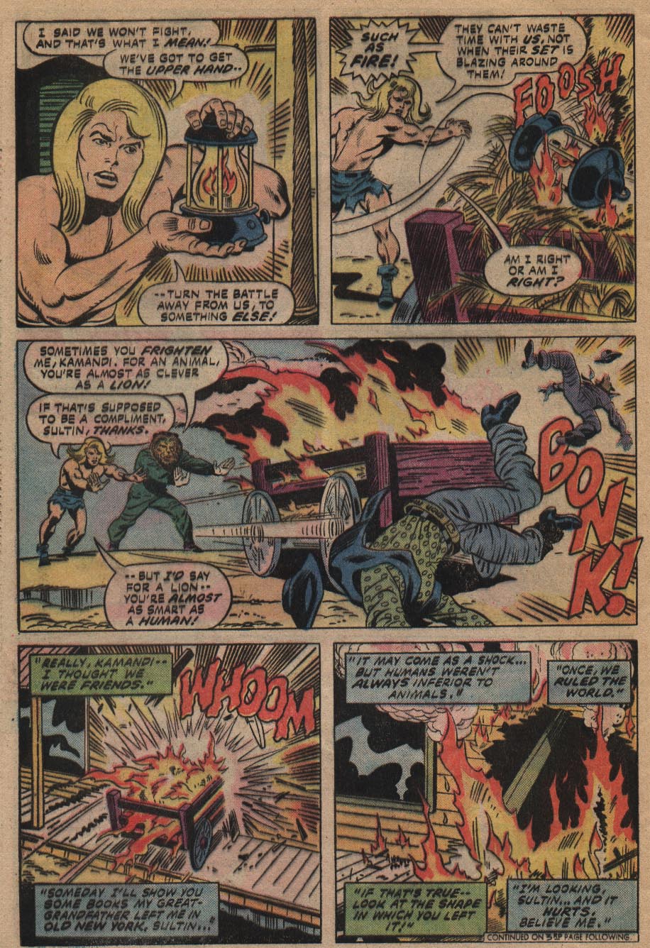 Read online Kamandi, The Last Boy On Earth comic -  Issue #42 - 20