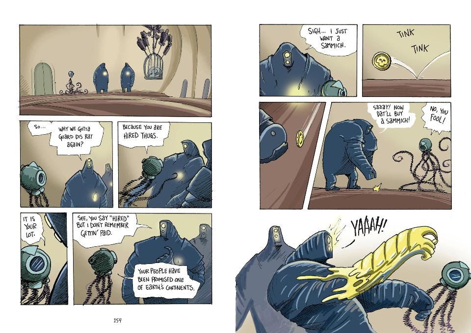 Read online The Return of Zita the Spacegirl comic -  Issue # TPB - 81