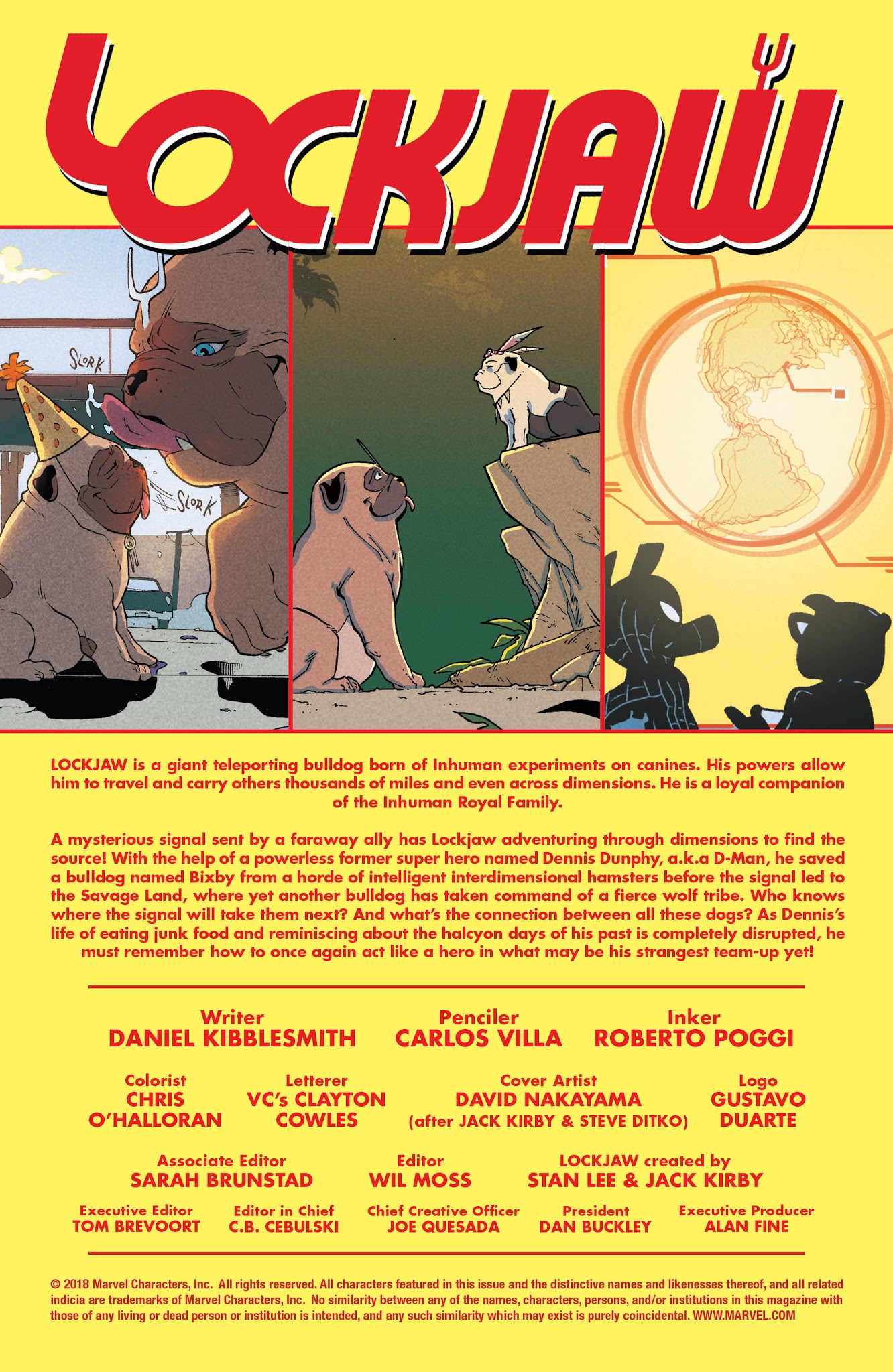 Read online Lockjaw comic -  Issue #3 - 2