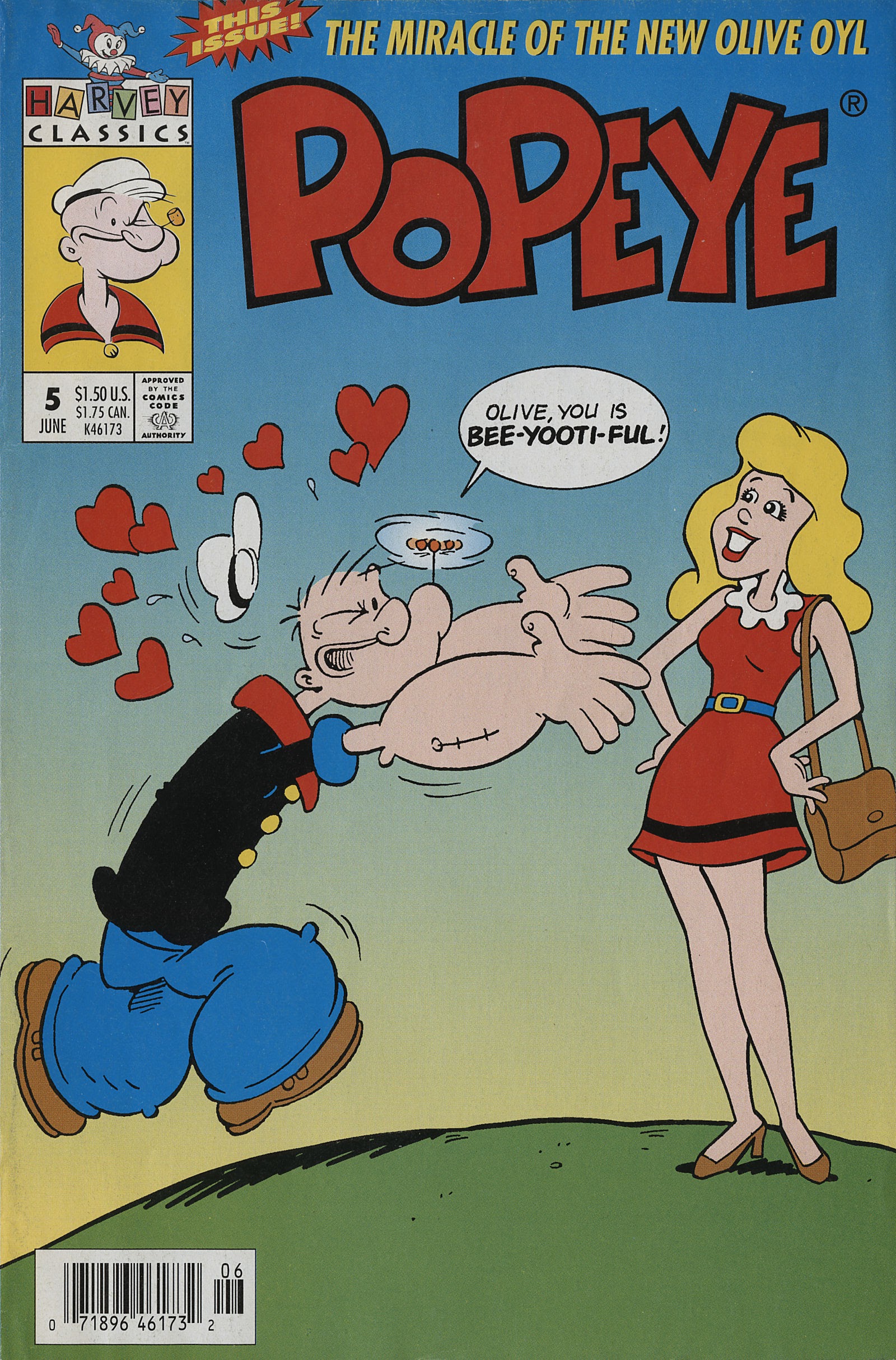 Read online Popeye (1993) comic -  Issue #5 - 1