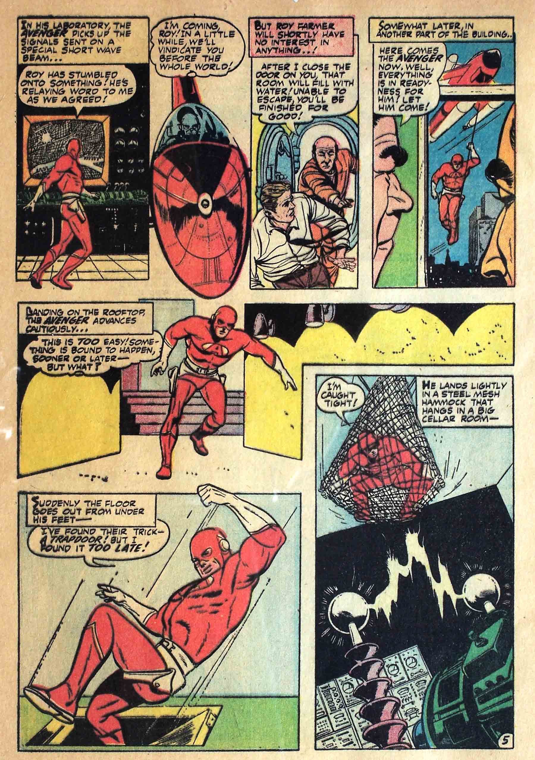Read online The Avenger comic -  Issue #4 - 23