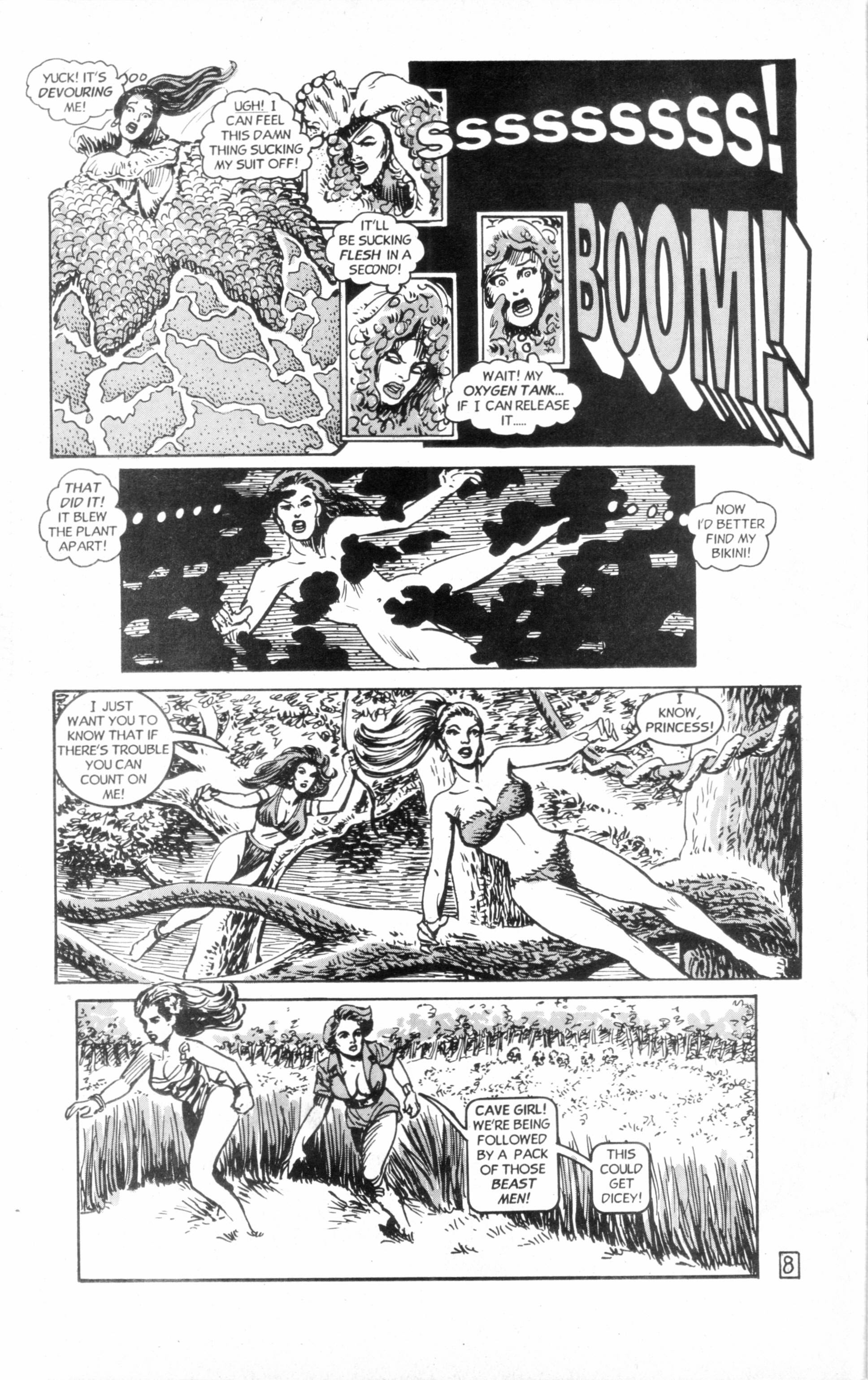 Read online Jungle Girls (1988) comic -  Issue #14 - 10
