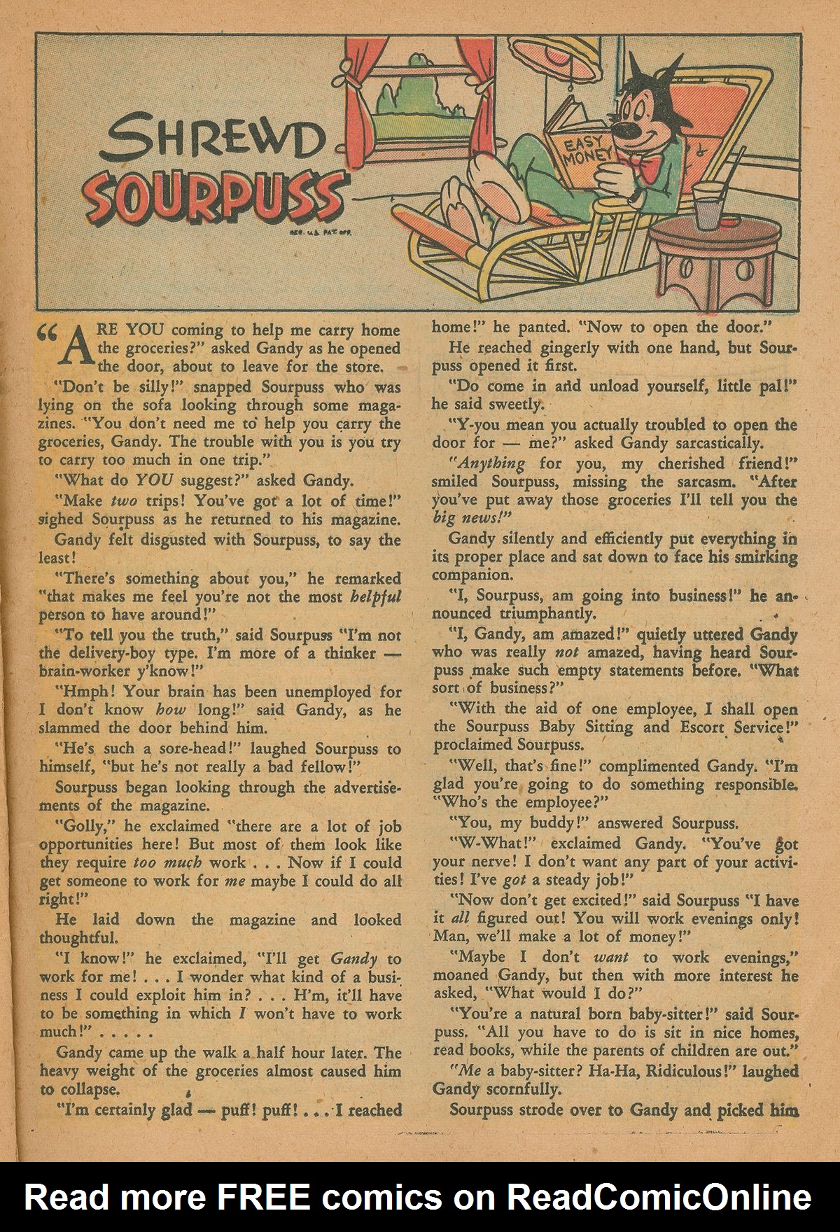 Read online Paul Terry's Mighty Mouse Comics comic -  Issue #24 - 21