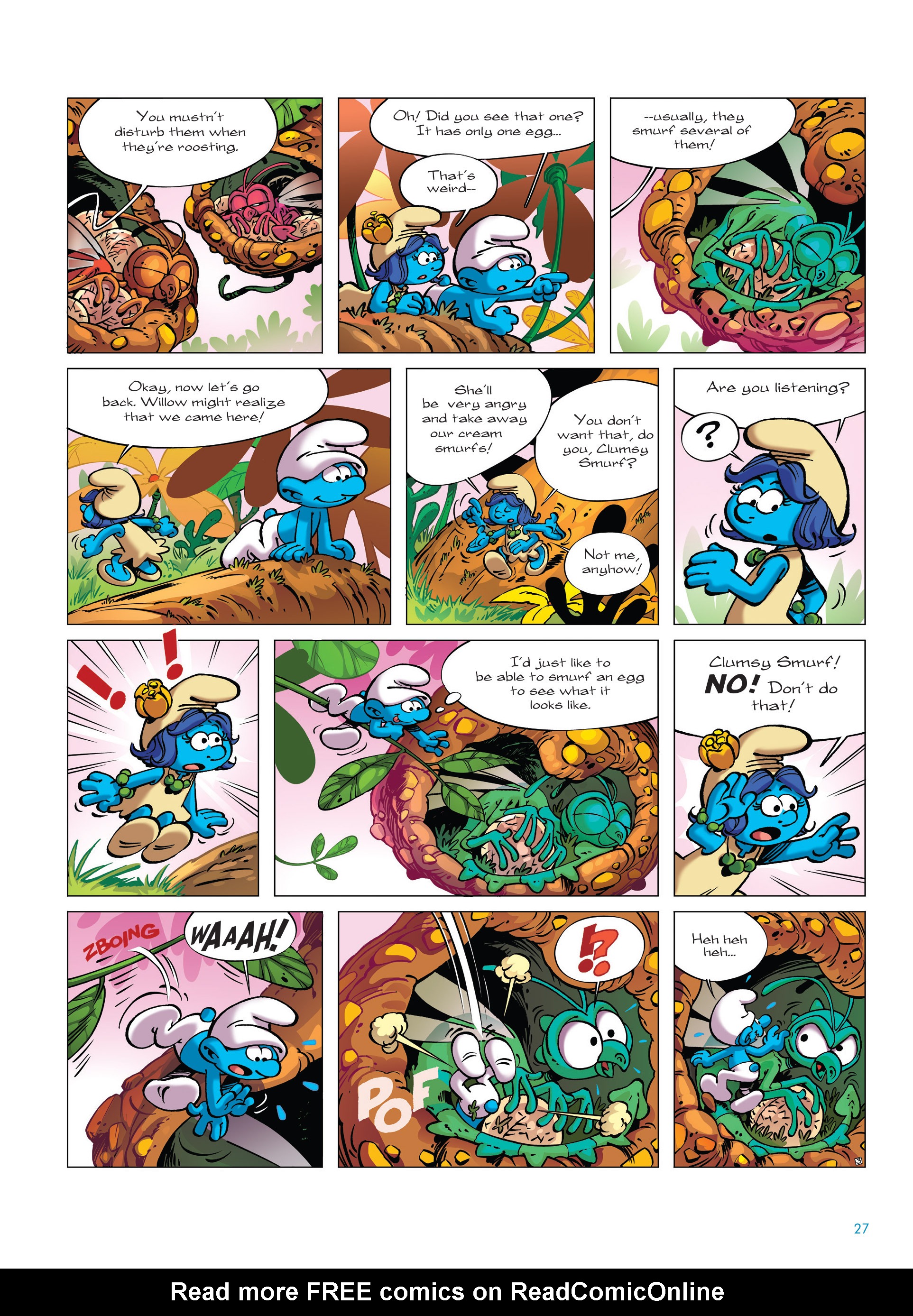 Read online Smurfs: The Village Behind The Wall comic -  Issue #1 - 27
