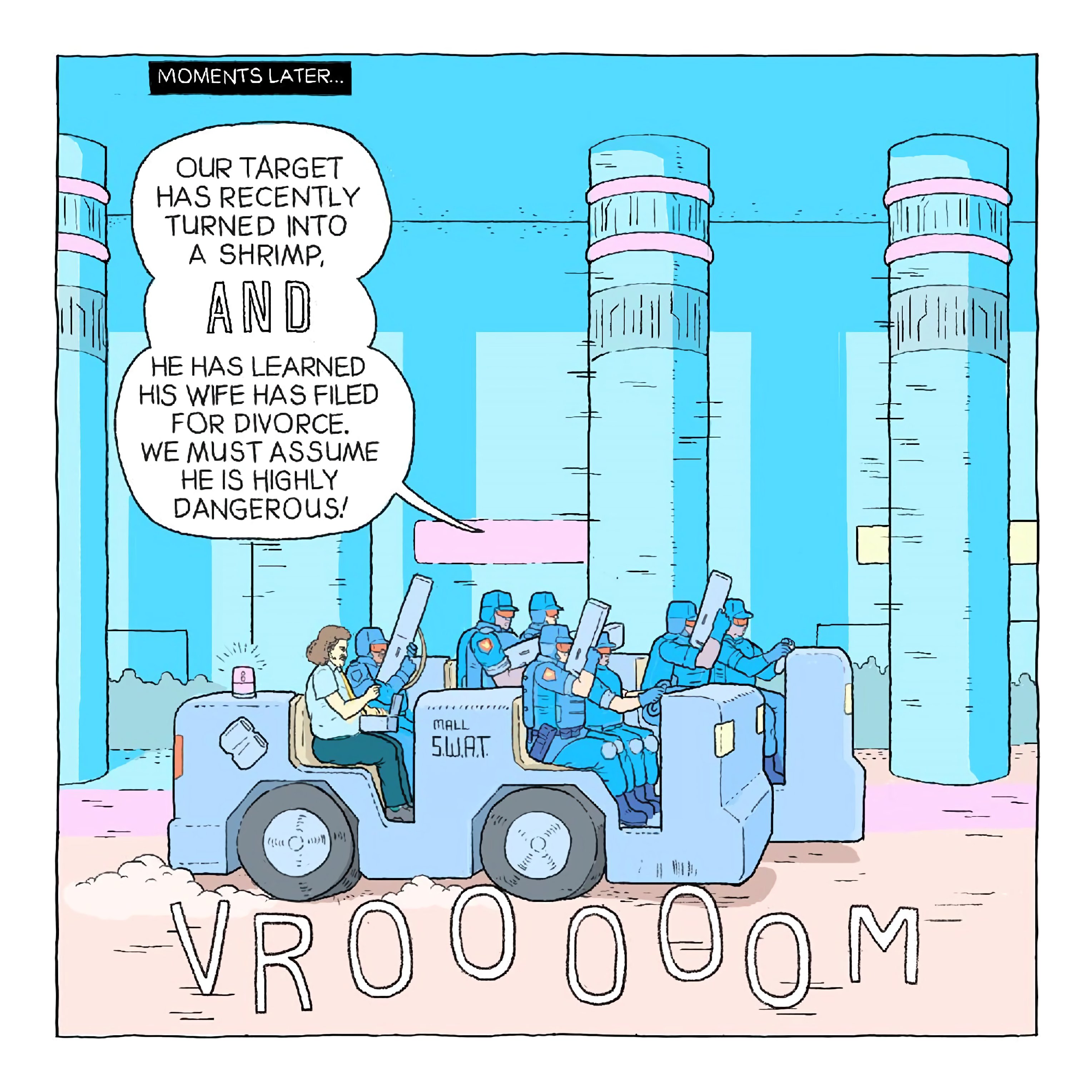 Read online Mullet Cop: License to Krill comic -  Issue # Full - 12