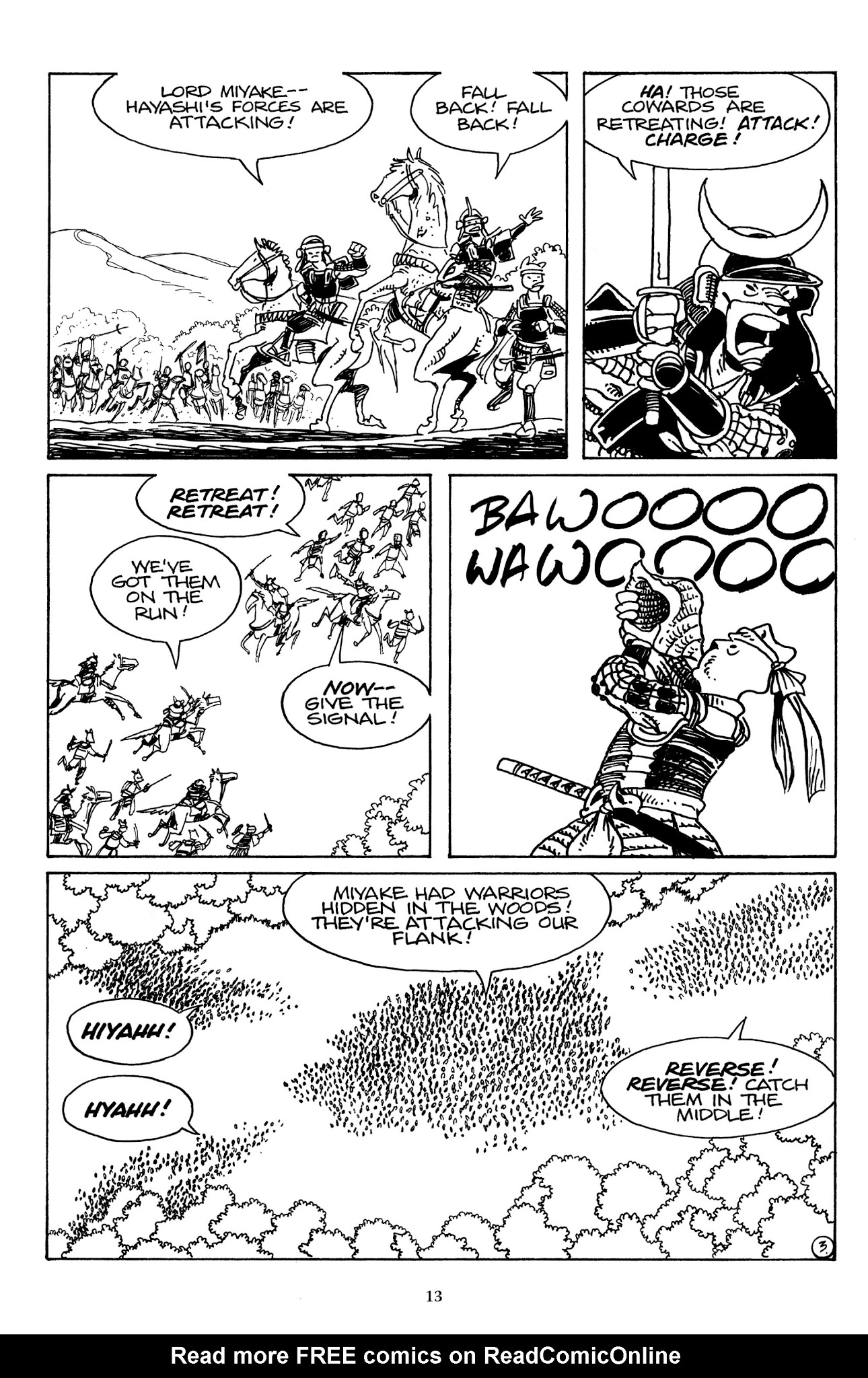 Read online The Usagi Yojimbo Saga comic -  Issue # TPB 7 - 13