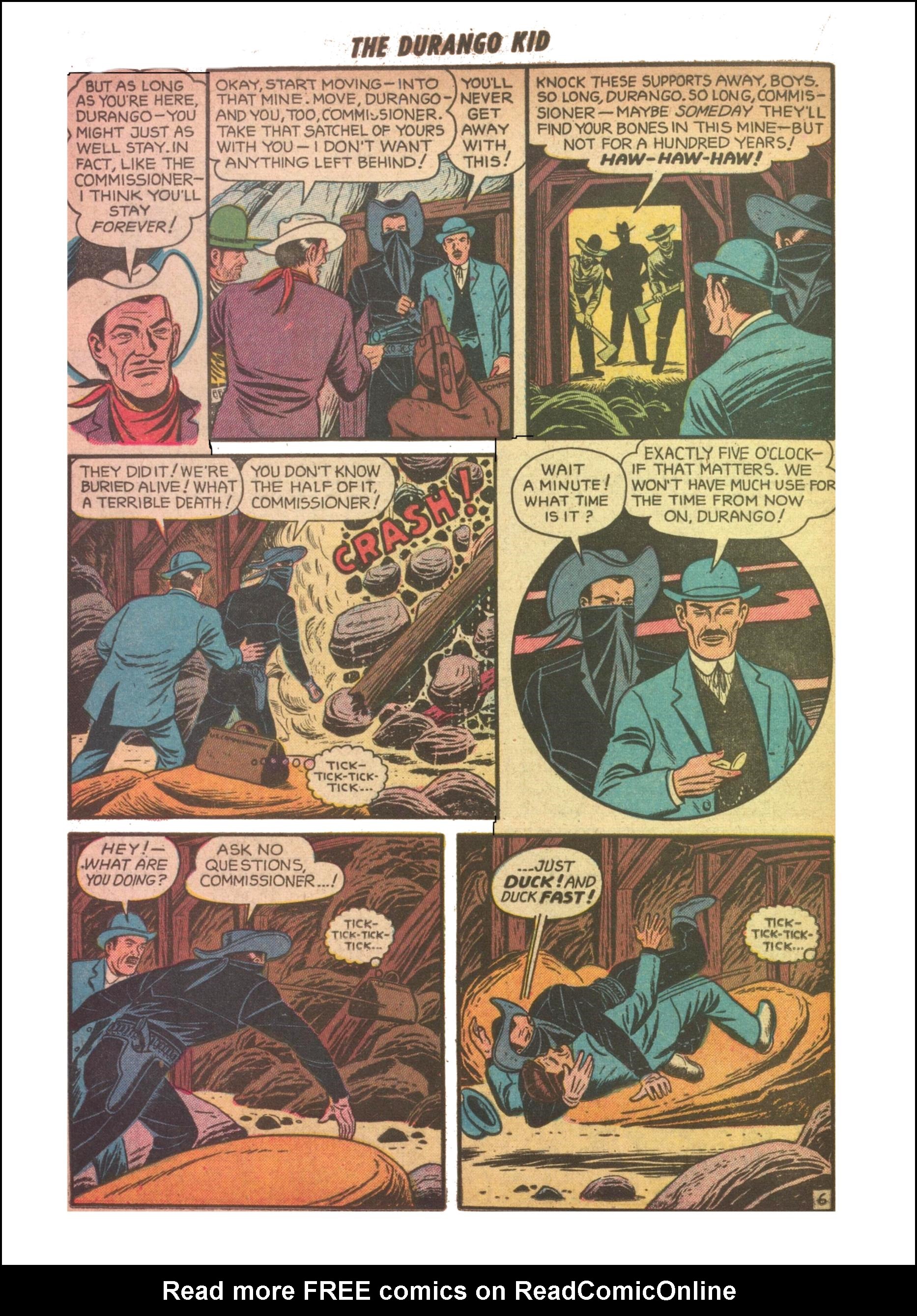 Read online Charles Starrett as The Durango Kid comic -  Issue #28 - 16