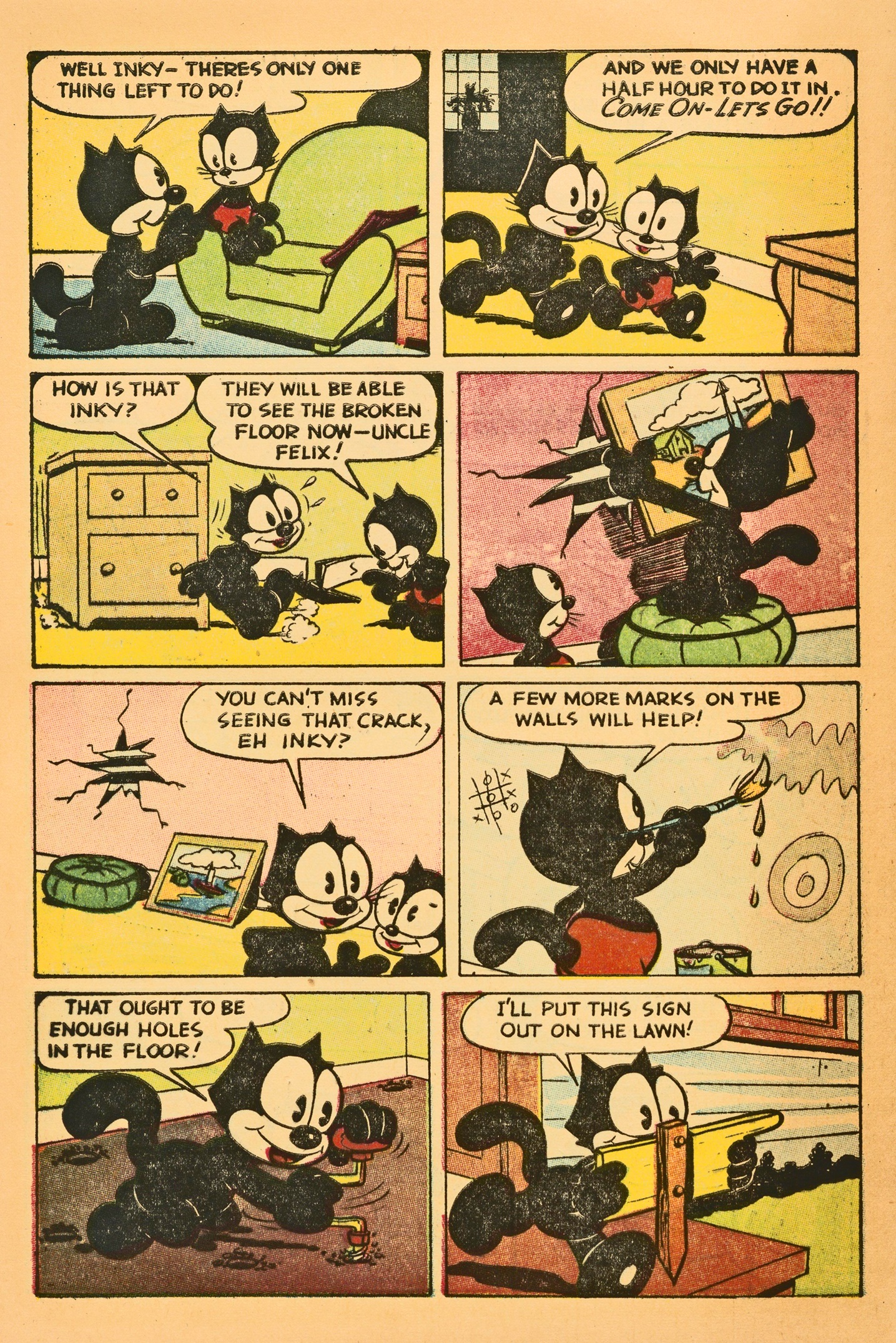 Read online Felix the Cat (1951) comic -  Issue #61 - 28